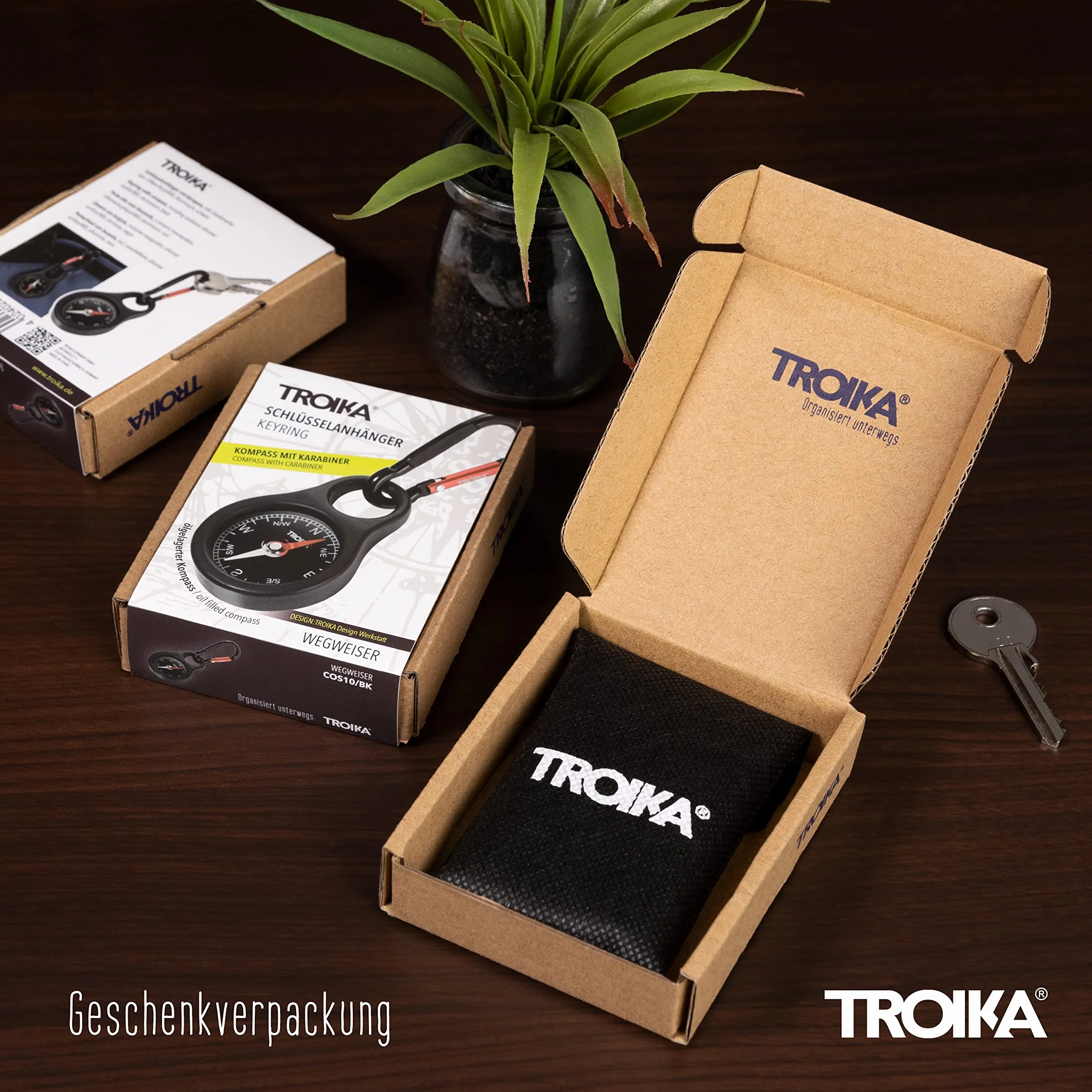 Troika WEGWEISER Modern 9, 8cm Schwarz