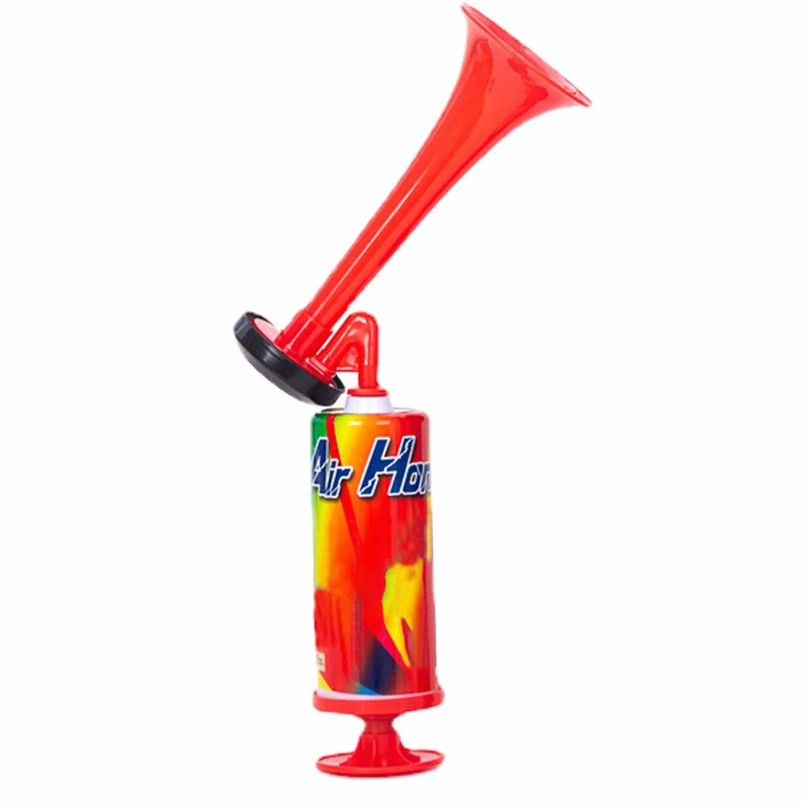Tromba Da Stadio Di Calcio - Tromba Ad Aria Ad Alta Voce Con Pompa Ad Aria Manuale | Generatore Di Rumore Portatile Per Partite Di Calcio, Eventi Nello Stadio, Robusto Corno Da Mano, Corno Incoraggian
