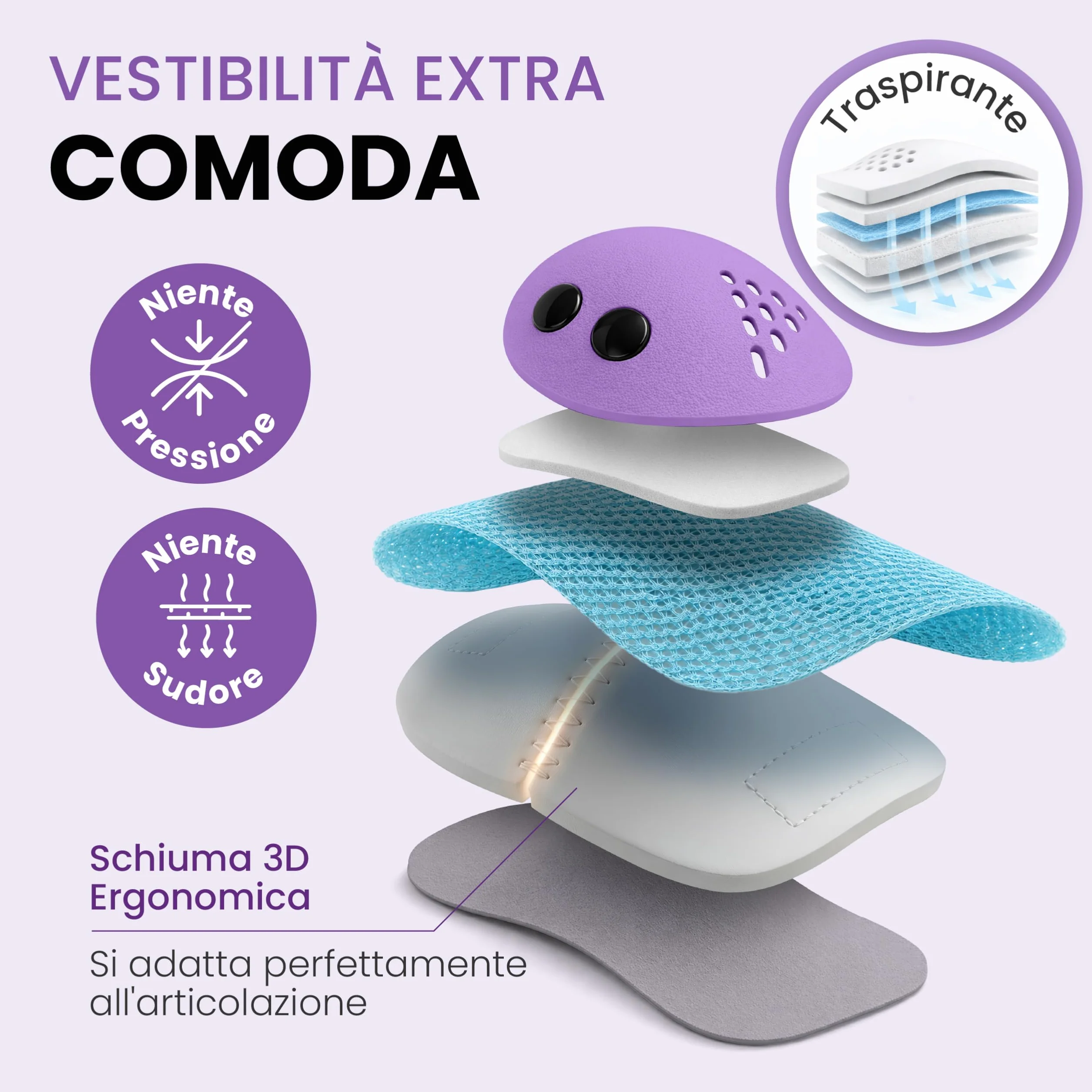 Protezioni Pattini Bambina 3-12 Anni - Ginocchiere, Gomitiere e Protezioni Mani Set da 6 Pezzi per Skateboard, Monopattini e Pattini a Rotelle