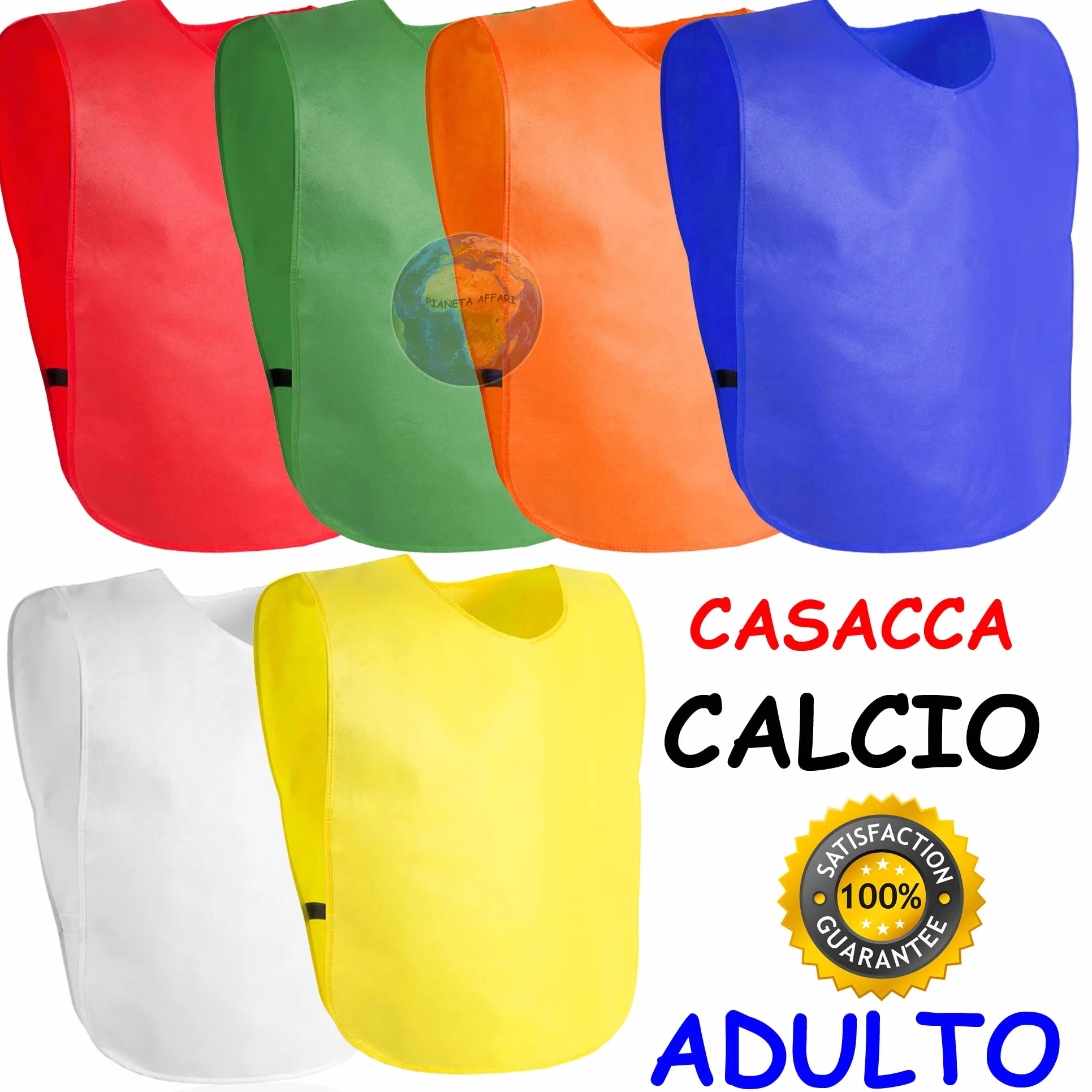 Casacca Fratino Calcio Partita Uomo Adulto