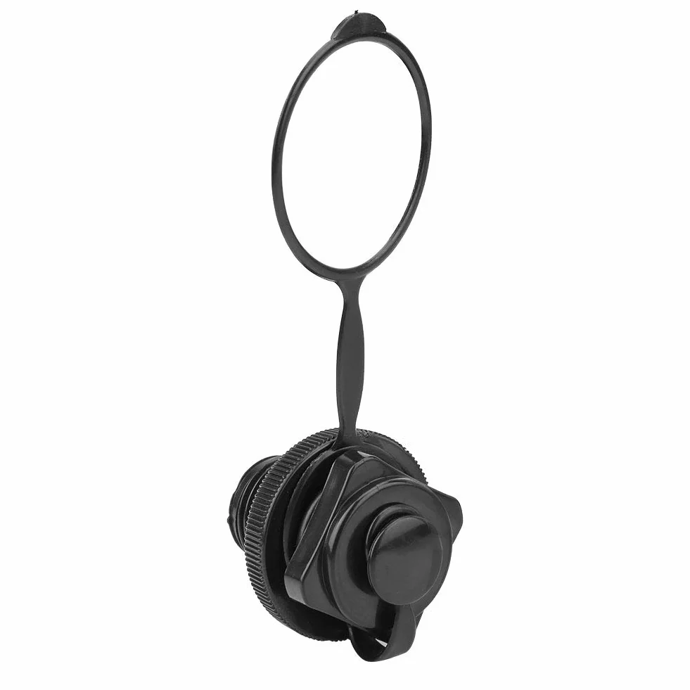 Valvola dell'Aria Gonfiabile da 24 Mm per Barca, Ricambio Bouchon Spa, KIMISS Plastica Nera 22 Mm