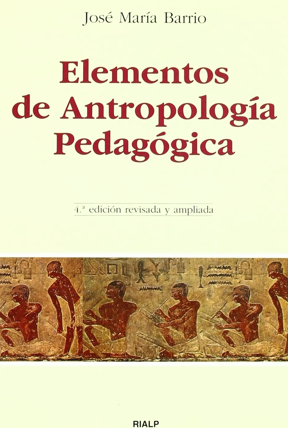 Elementos de antropología pedagógica