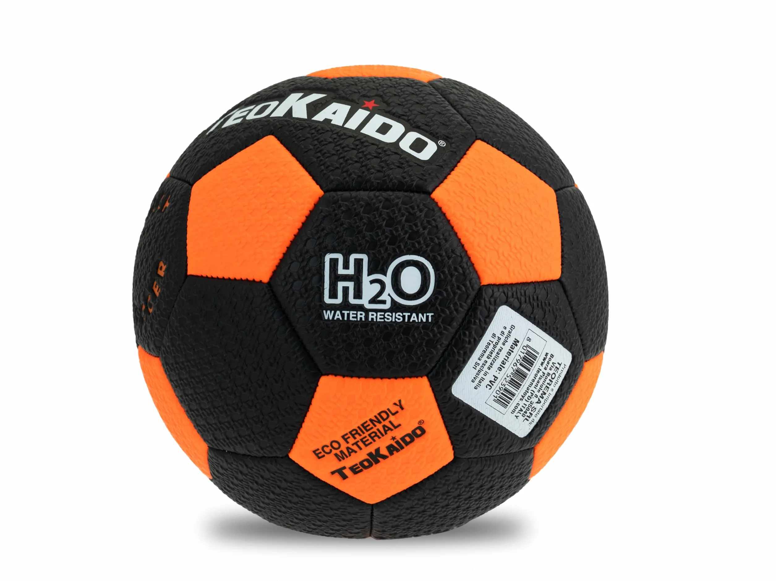TEOKAIDO Pallone Beach Soccer Taglia 5 – Pallone da Spiaggia Calcio 320g PVC 1.8mm