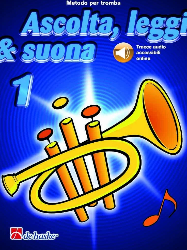 Kastelein-Botma Ascolta Leggi & Suona Volume 1 per Tromba | Metodo Didattico per Principianti con Audio Online | Libro per Imparare a Suonare la Tromba con Esercizi | Sheet Music per Studenti