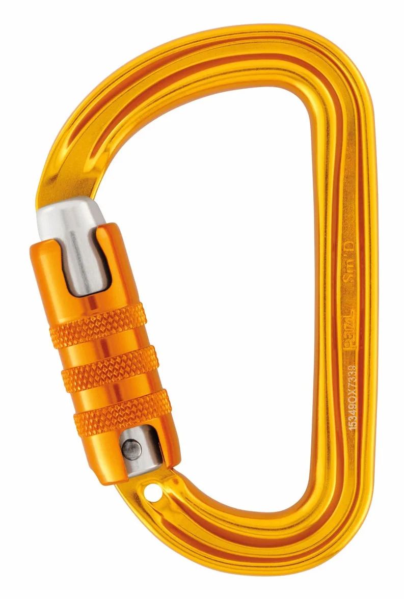 Petzl M39A TL Moschettone Asimmetrico Ultra-Leggero Triact-Lock Giallo