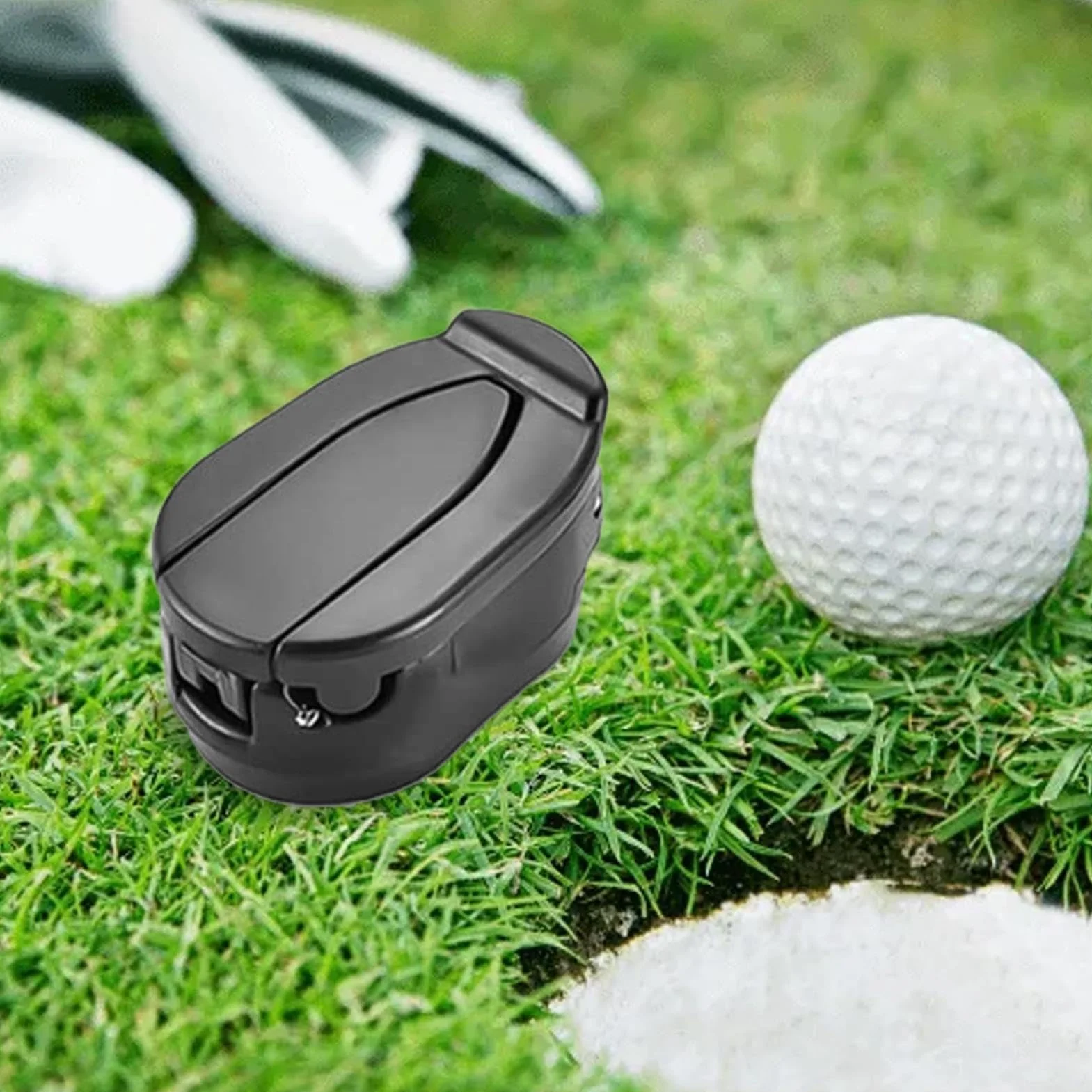 Pinza per raccogliere palline da golf leggero con ventosa avvitabile