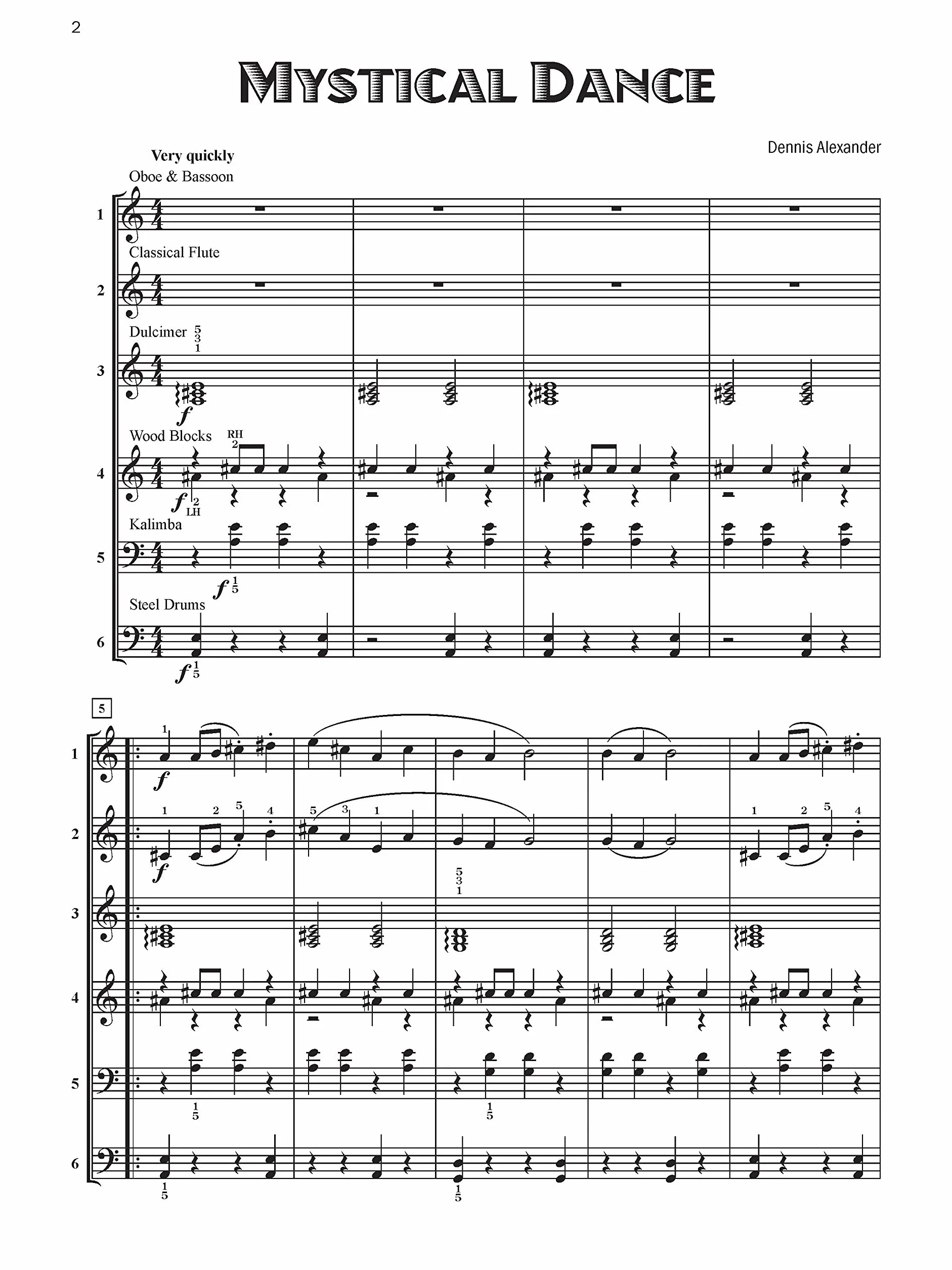 Five-star Ensembles: 5 Colorful Arrangements for Digital Keyboard Orchestra: 3