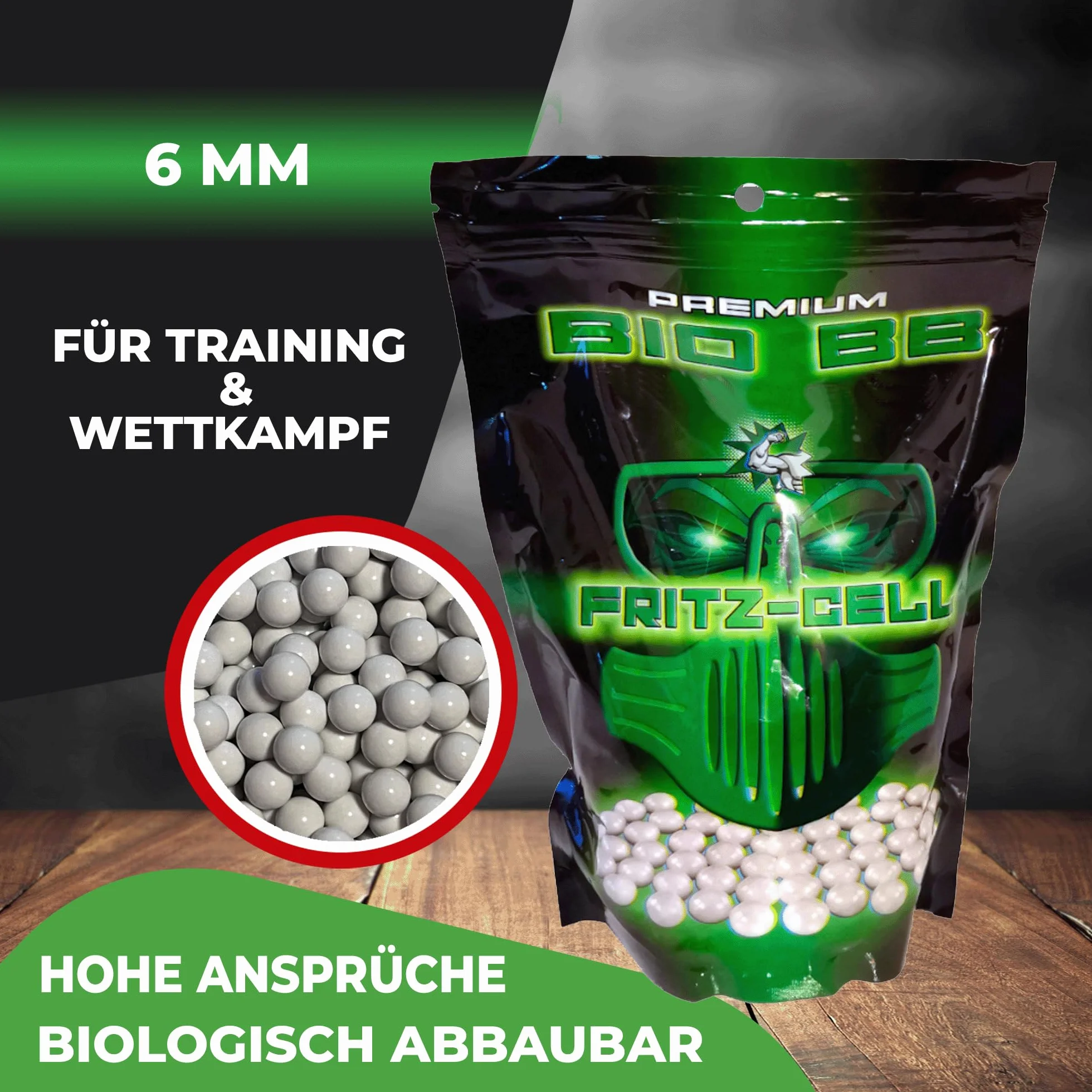 Pallini Airsoft BBS Bio 6mm 0,28g 3571 Pezzi Biodegradabili