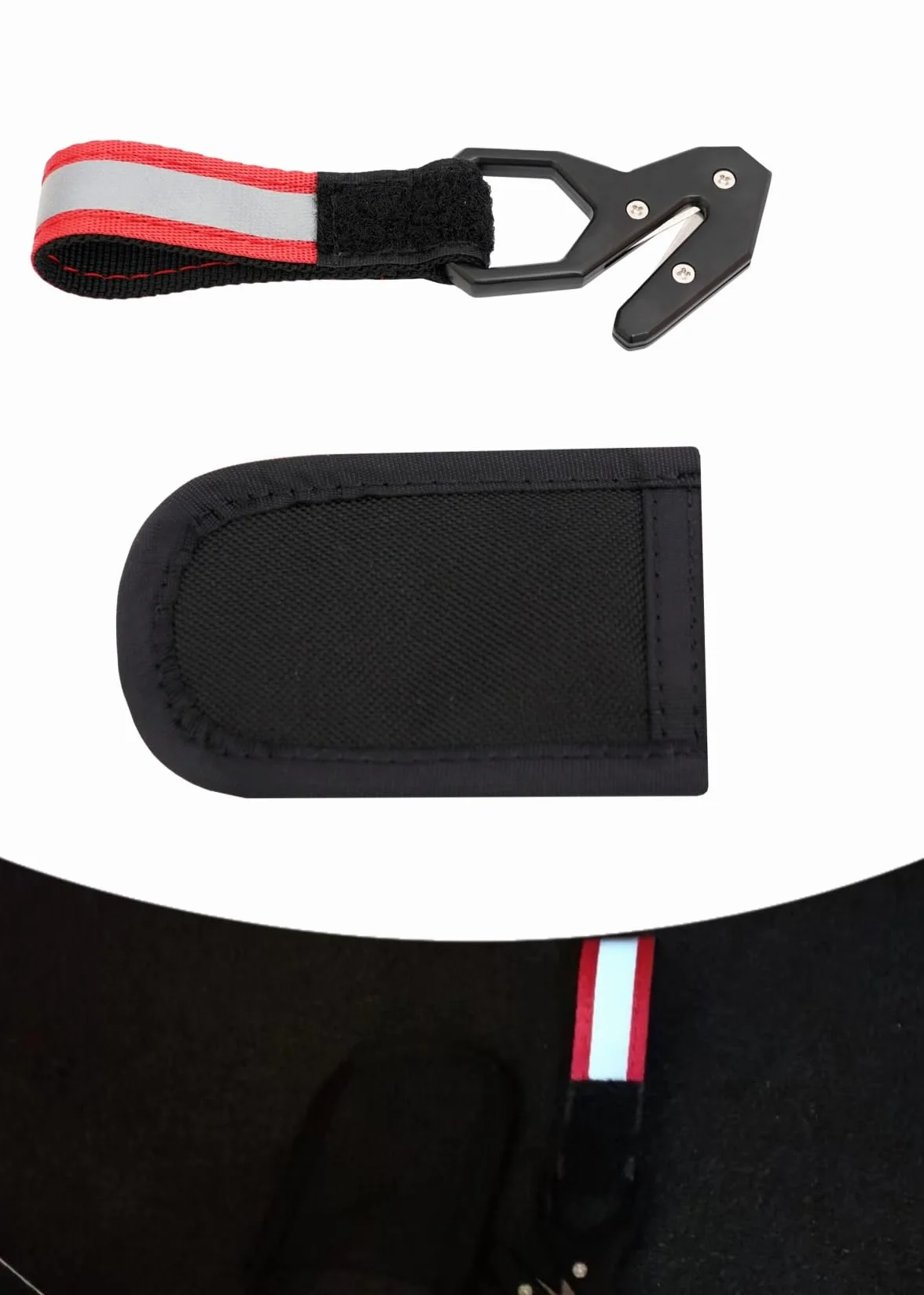 Haihong Coltello di sicurezza per sci immersioni windsurf Grigio