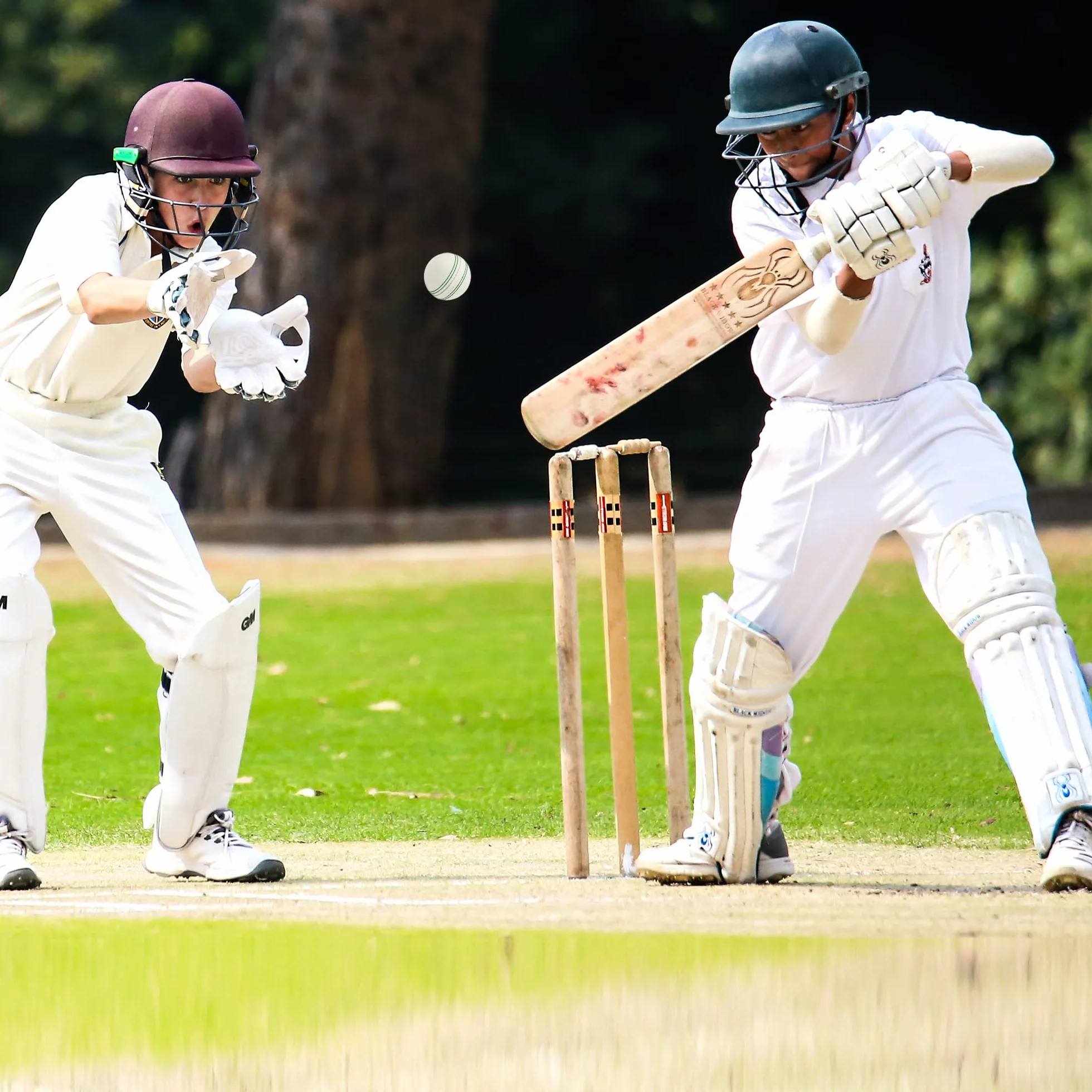 Palline da Cricket per Allenamento in Gomma Morbida con Cuciture Reali e Nucleo per Rimbalzo