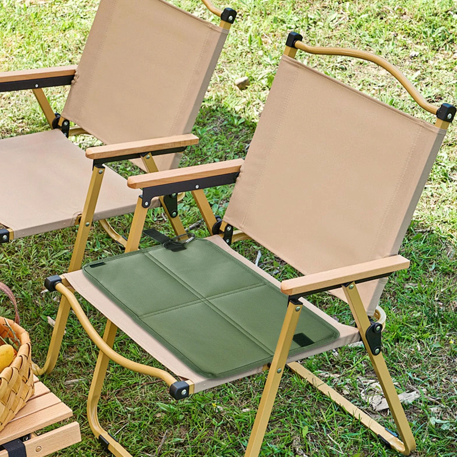 Cuscino Sedile Stadio Portatile Pieghevole per Viaggi Campeggio Picnic