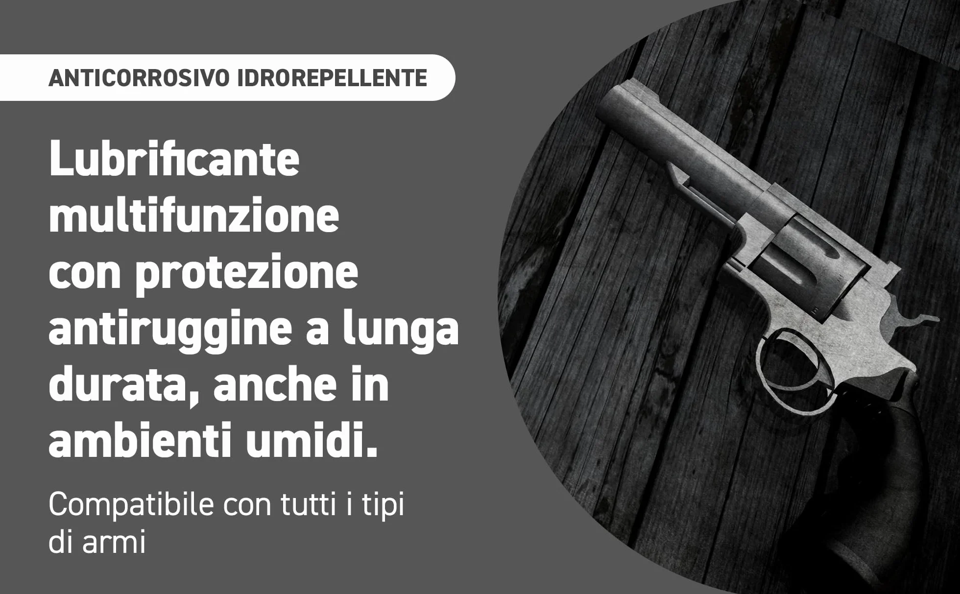 Olio per Armi Lubrificante Protettivo Spray per Fucili e Pistole 200ml