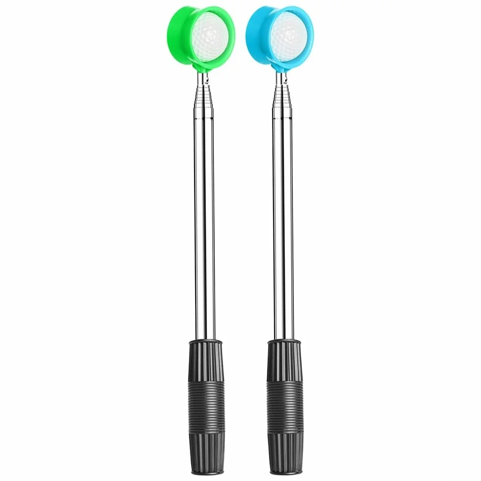 Recupero telescopico per palline da golf in acciaio inox 2,4 m 3,5 m