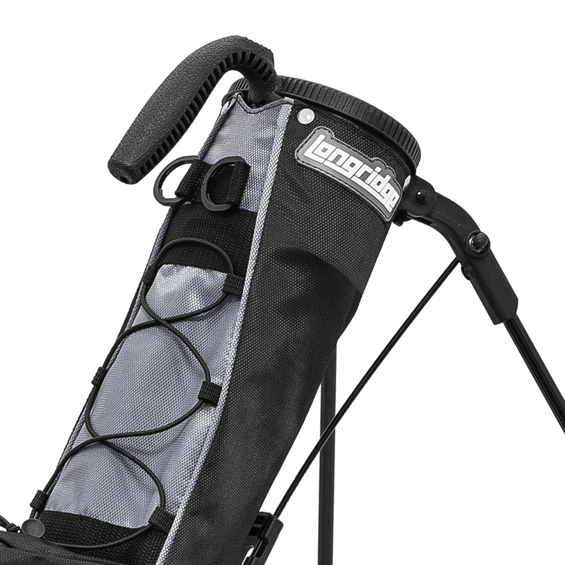 Longridge 4” Borsa stand da golf Pitch & Putt - Nero