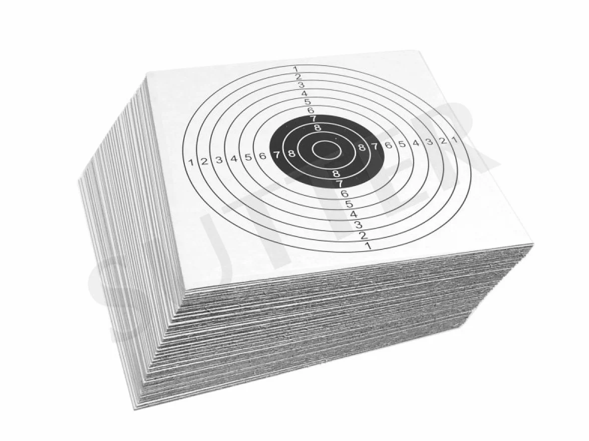 SUTTER Bersagli T1 14x14cm Set 100