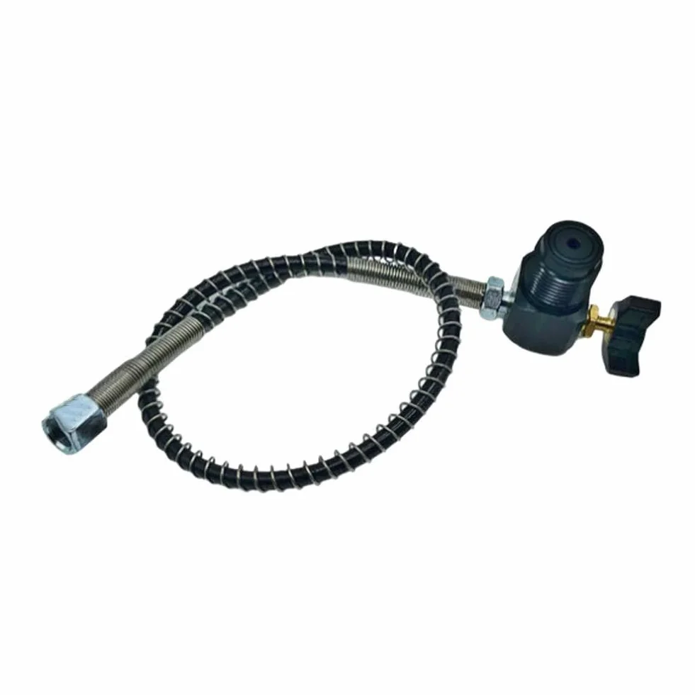 BlissfulAbode Valvola DIN ARA Adattatore Serbatoio 40MPa 6000Psi 1/8 BSPP G5/8 Stazione di Ricarica