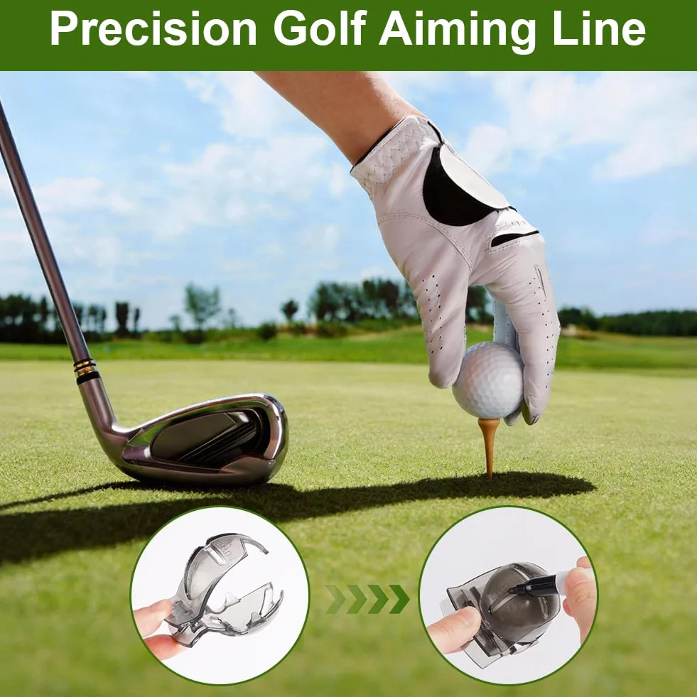 Vicloon Kit Pulizia Golf Accessori Multifunzione con Asciugamano Spazzole Groove Moschettone