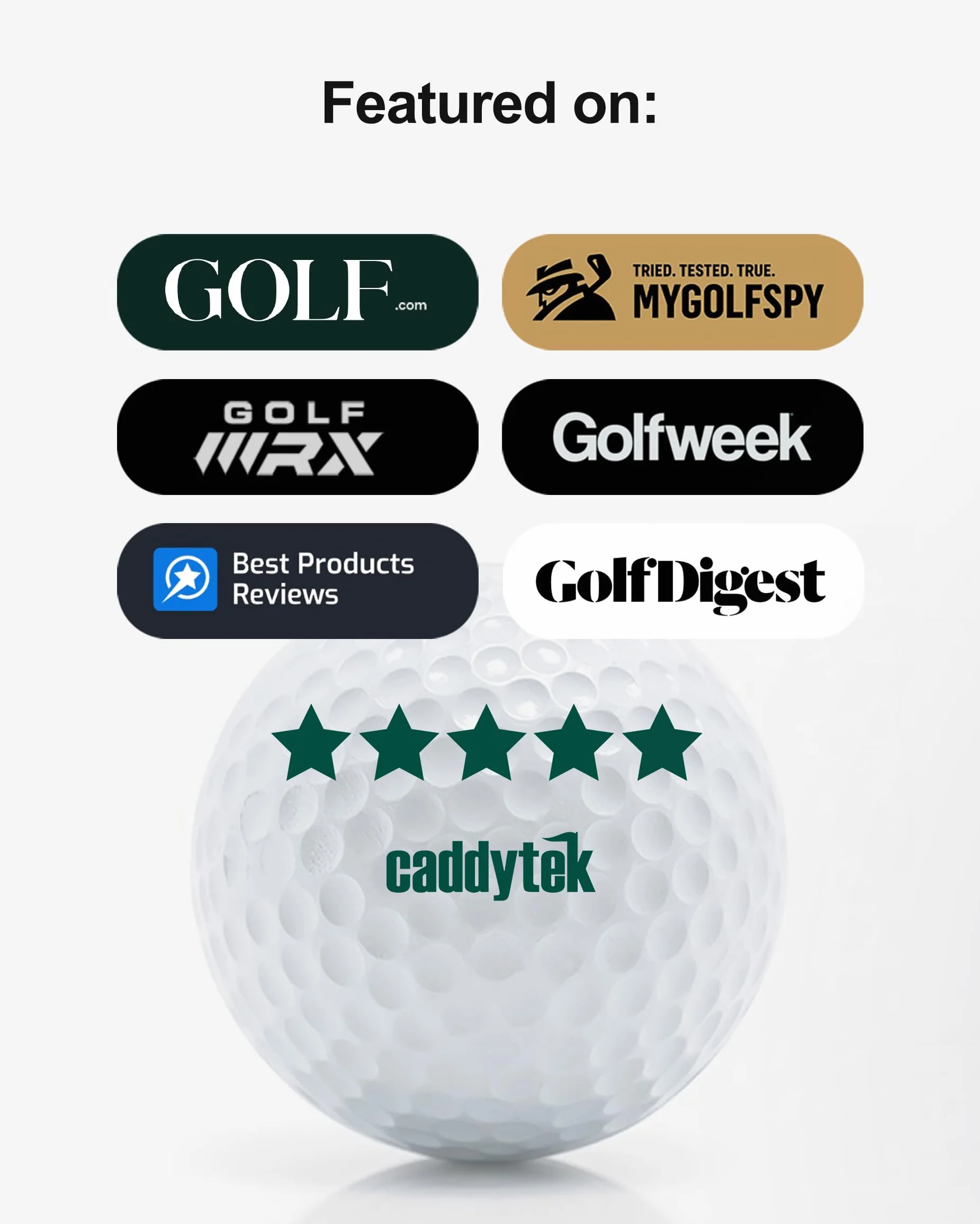 Caddytek CaddyLite EZ V8 Carrello da golf a 3 ruote pieghevole leggero con freno a pedale