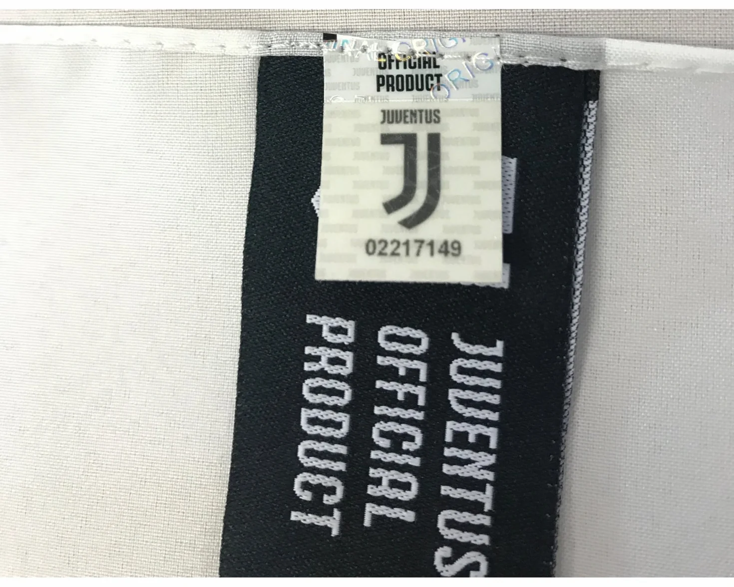 Juventus Bandiera Bianca Nuovo Logo 100% Poliestere