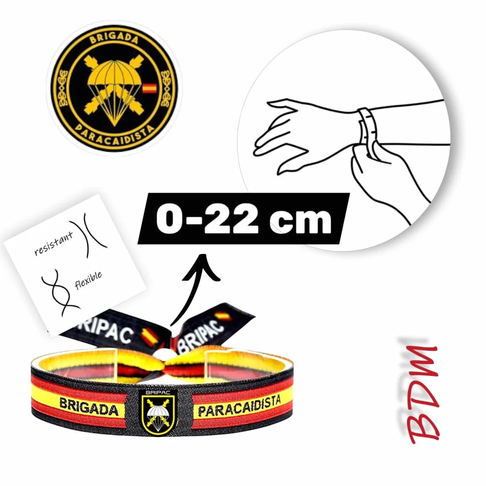 BDM Bracciale da Paracadutismo Militare Spagnolo, Accessori per Paracadute, Caduta Libera