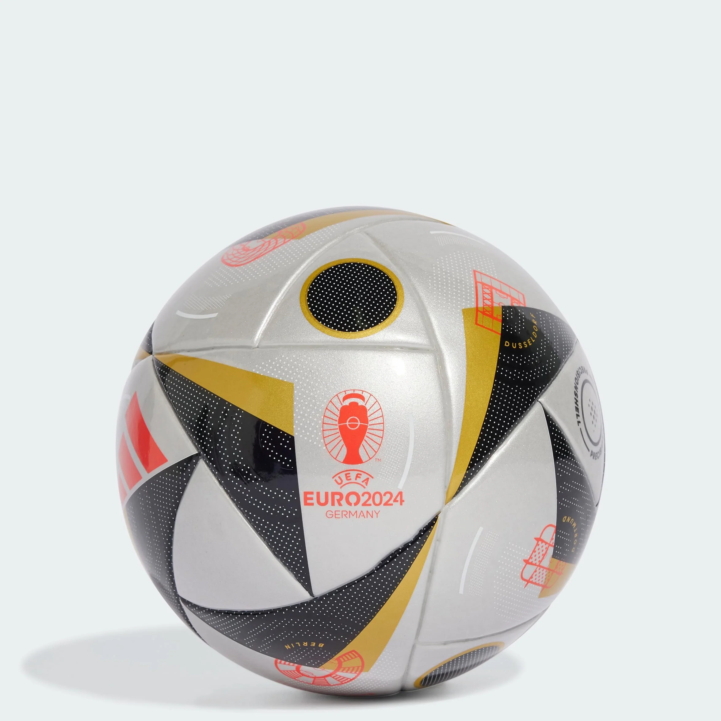 Adidas Football Mini palla Finale Euro 2024 IX4048 Argento