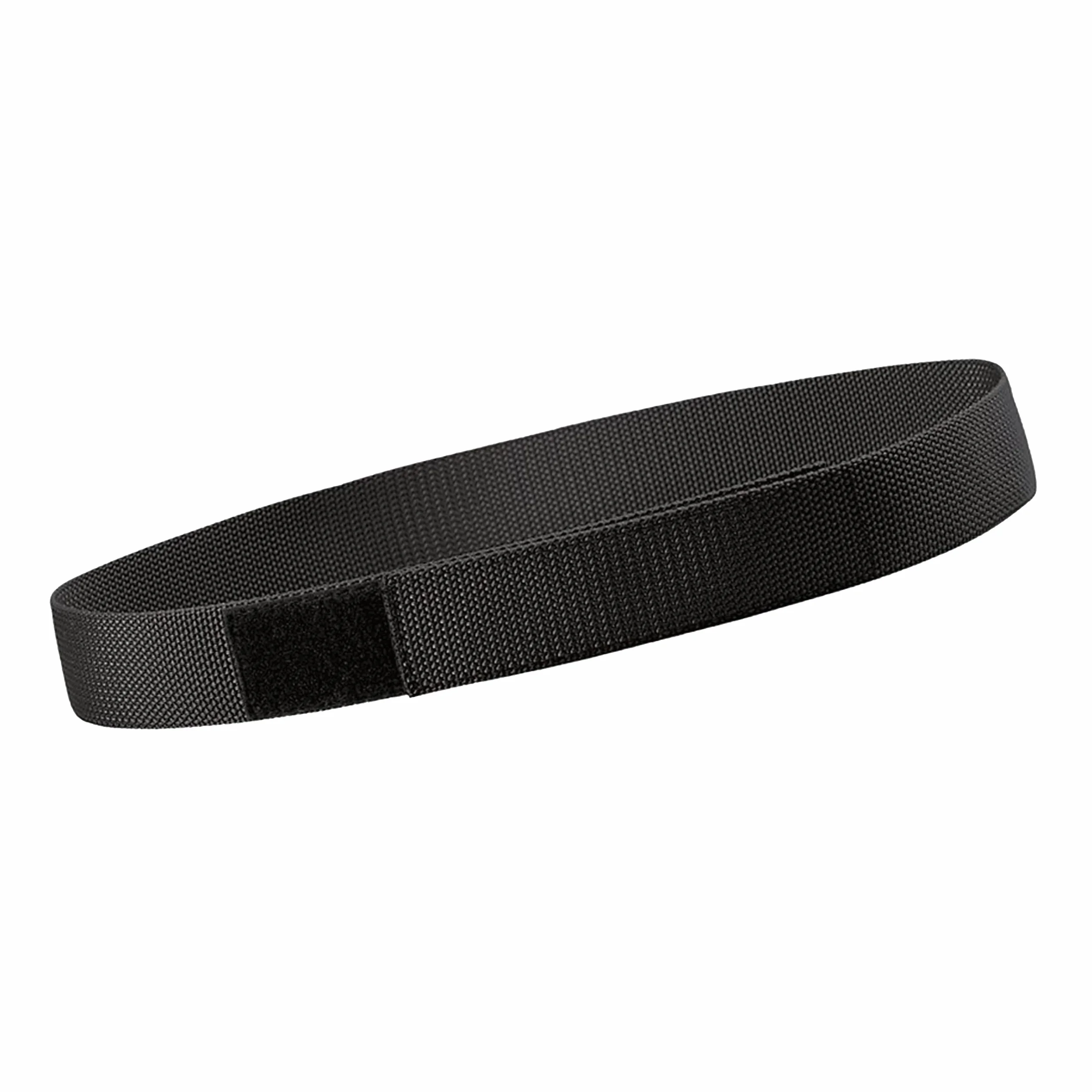 ALGI Cintura in nastro poly H 4 cm con chiusura a strappo Nero