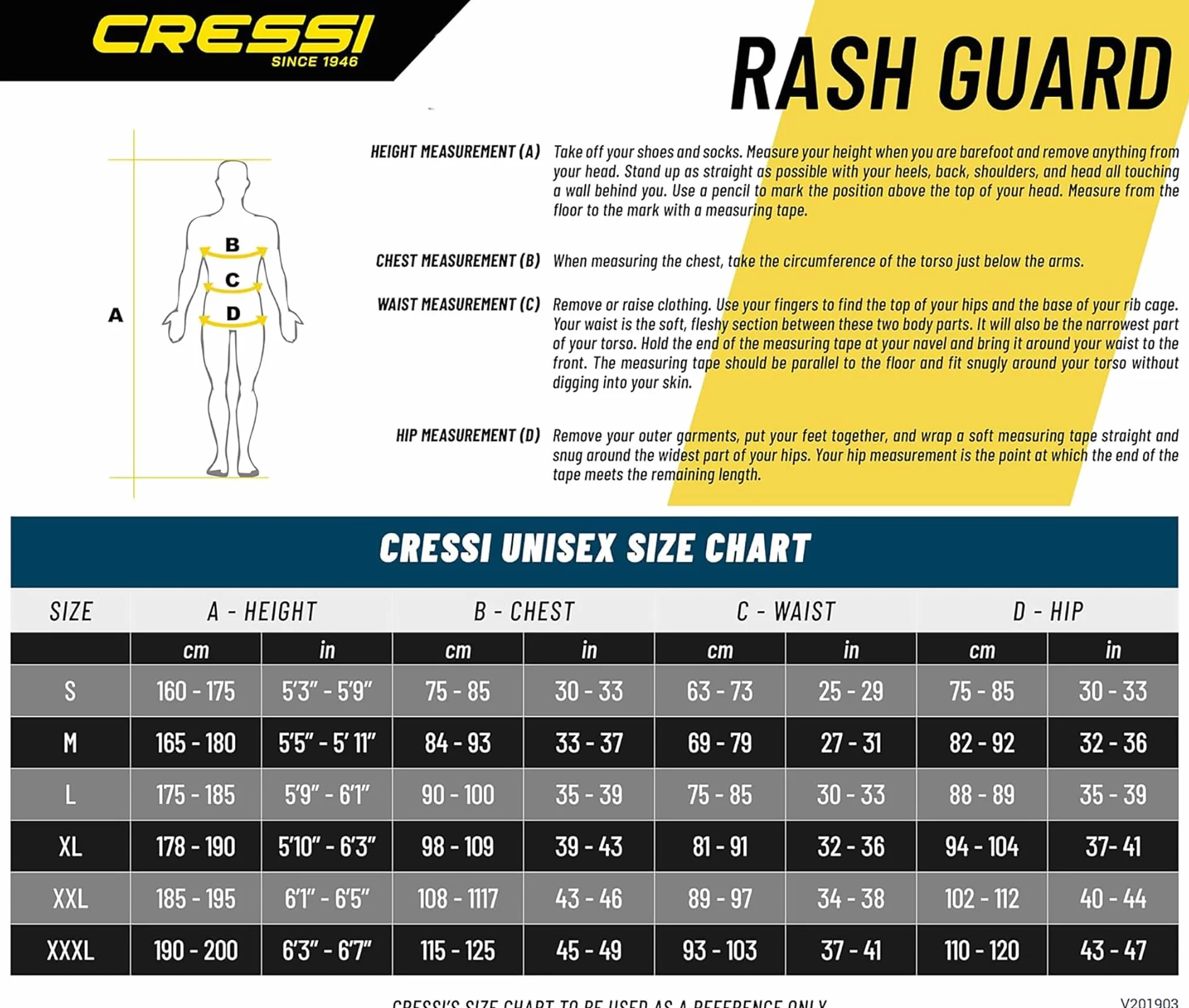 Cressi Rash Guard Man Black Dive Center - Maglia Protettiva Uomo Maniche Corte o Lunghe in Speciale Tessuto Elastico, Protezione Solare UV (UPF) 50+