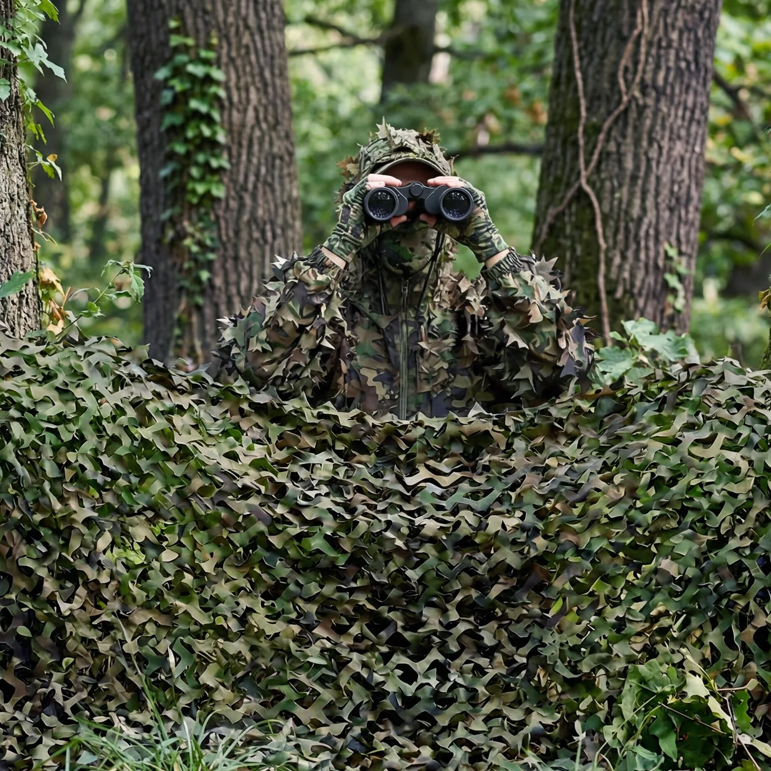 Rotolo di Rete Mimetica, Rete Militare da Caccia, Decorazione per Feste, Parasole