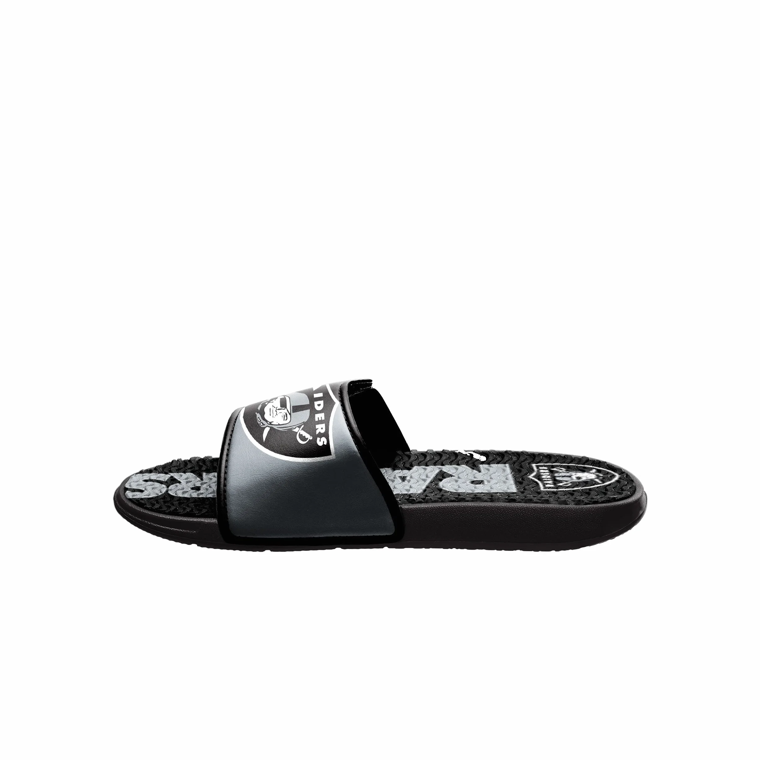 FOCO Sport Doccia Gel Slide Flip Flop Sandali, Uomo New Orleans Saints NFL Mens Wordmark Gel Slides - S, Uomo, FFSSNFCBBLGGEL, MONDIALE, 7-8