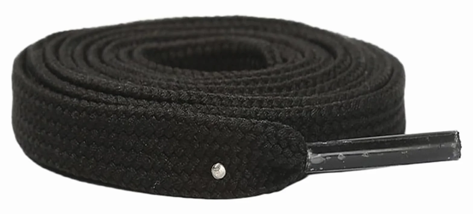 Lacci delle scarpe Lacci piatti larghi 10 mm for scarpe sportive sneakers runner multicolore 60-180 cm 2 pezzi