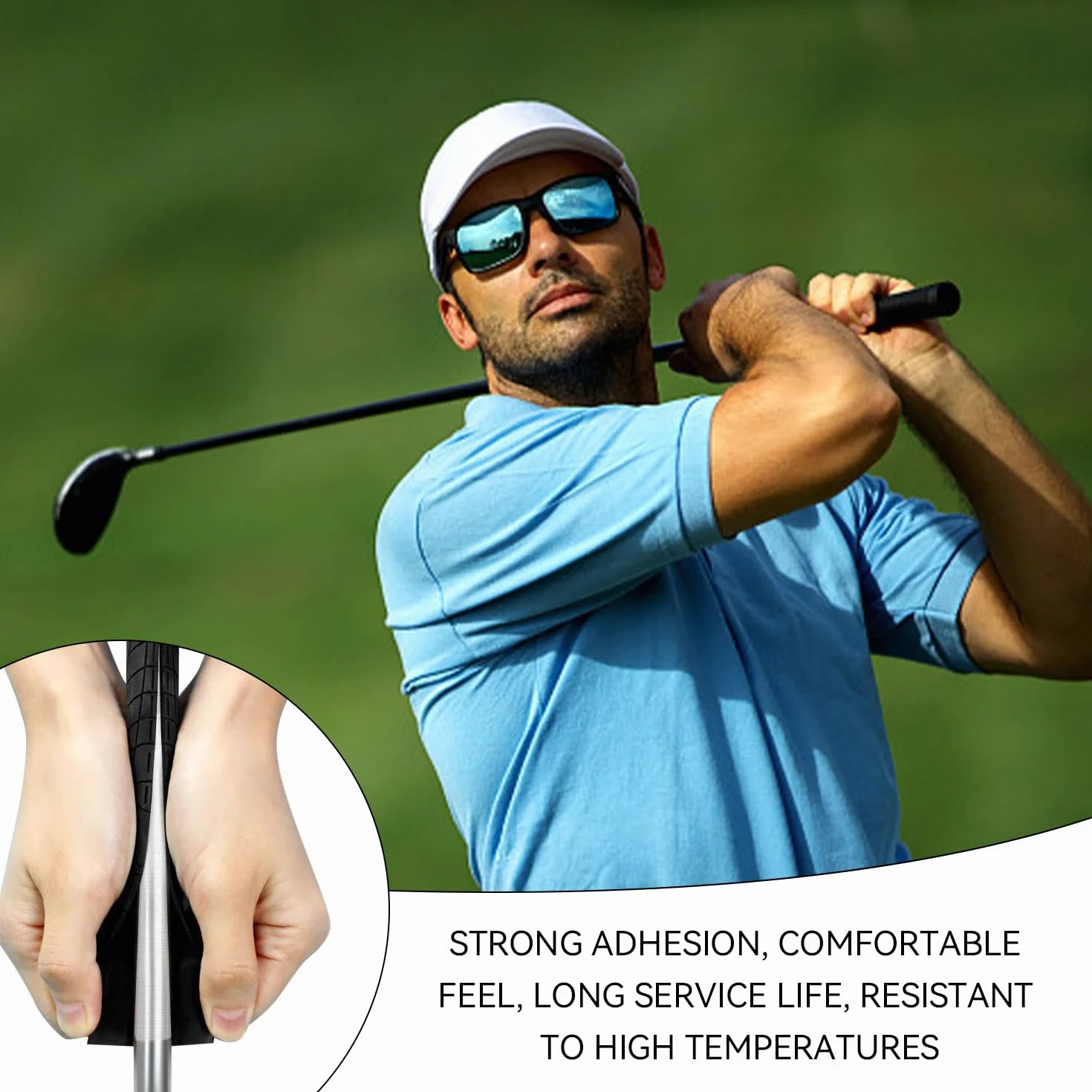 Nastro Adesivo Anti-Ruth per Presa da Golf Club 26 Pezzi Set