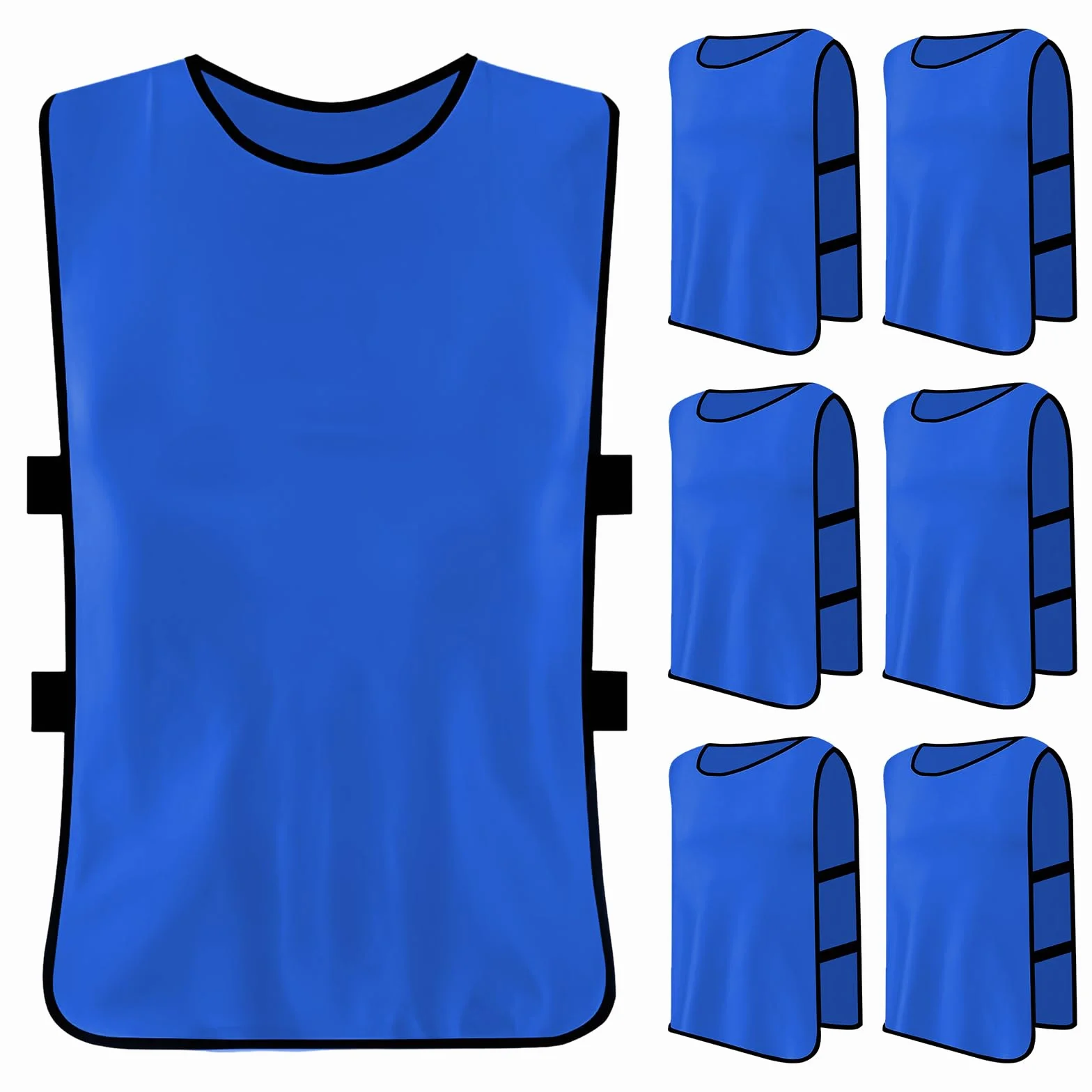 Pettorine Calcio Adulti XL Gilet Allenamento Formazione Scrimmage Rugby