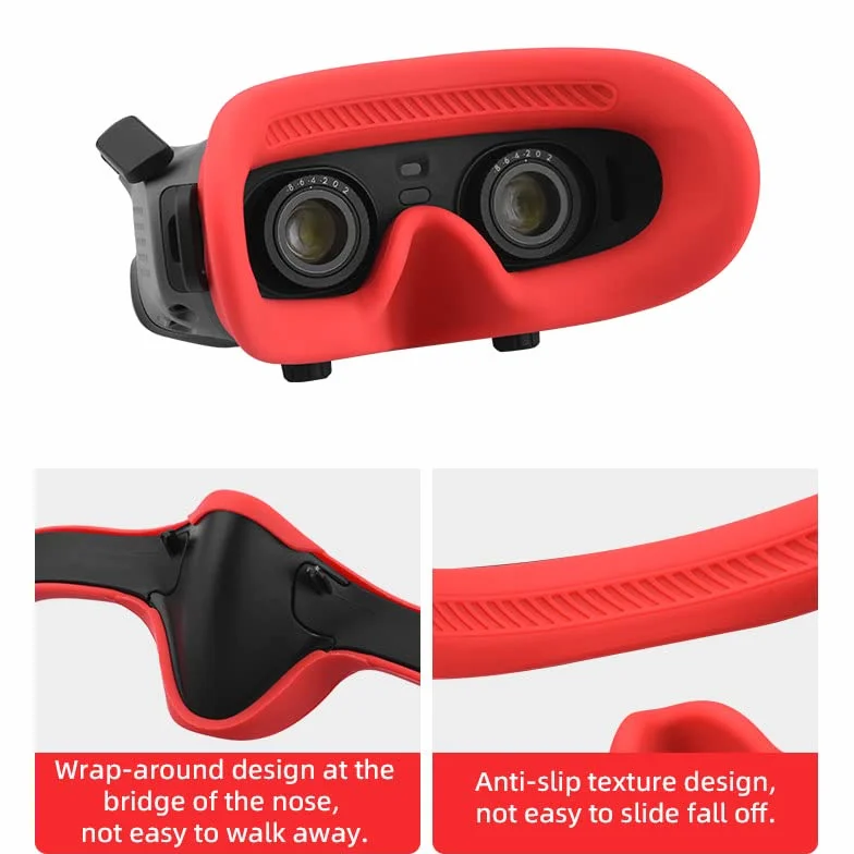 Silicone Copertura Protettiva per DJI Avatar Goggles 2 (Czarny)
