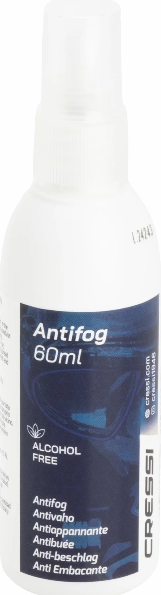 CRESSI Premium Anti Fog Spray o Gel - Anti Fog per Maschere Sub e Occhialini Nuoto, Trasparente, Adulto Unisex