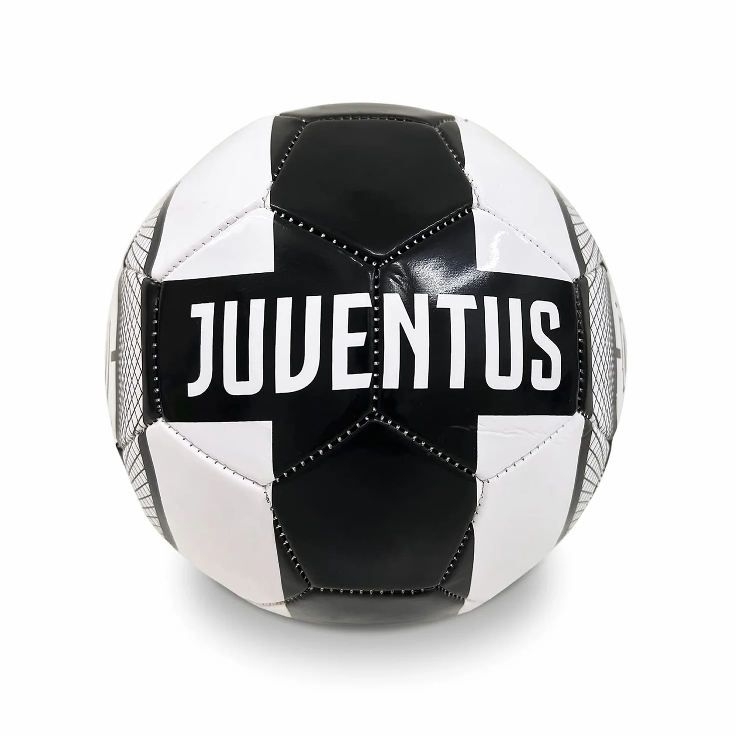 Pallone da Calcio Cucito F.C. JUVENTUS PRO misura 5 Bianco Nero