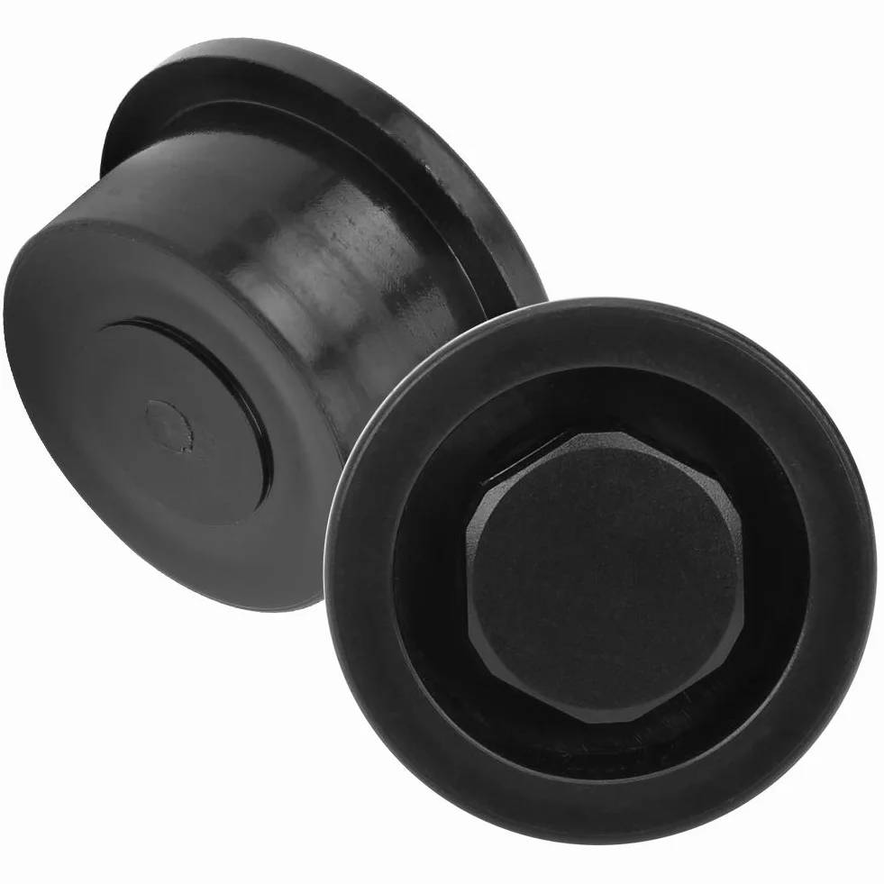 VGEBY Foro di sfiato per tavola da surf in PVC 2 Pezzi, Presa d'aria automatica impermeabile per paddle board SUP barca (Nero)