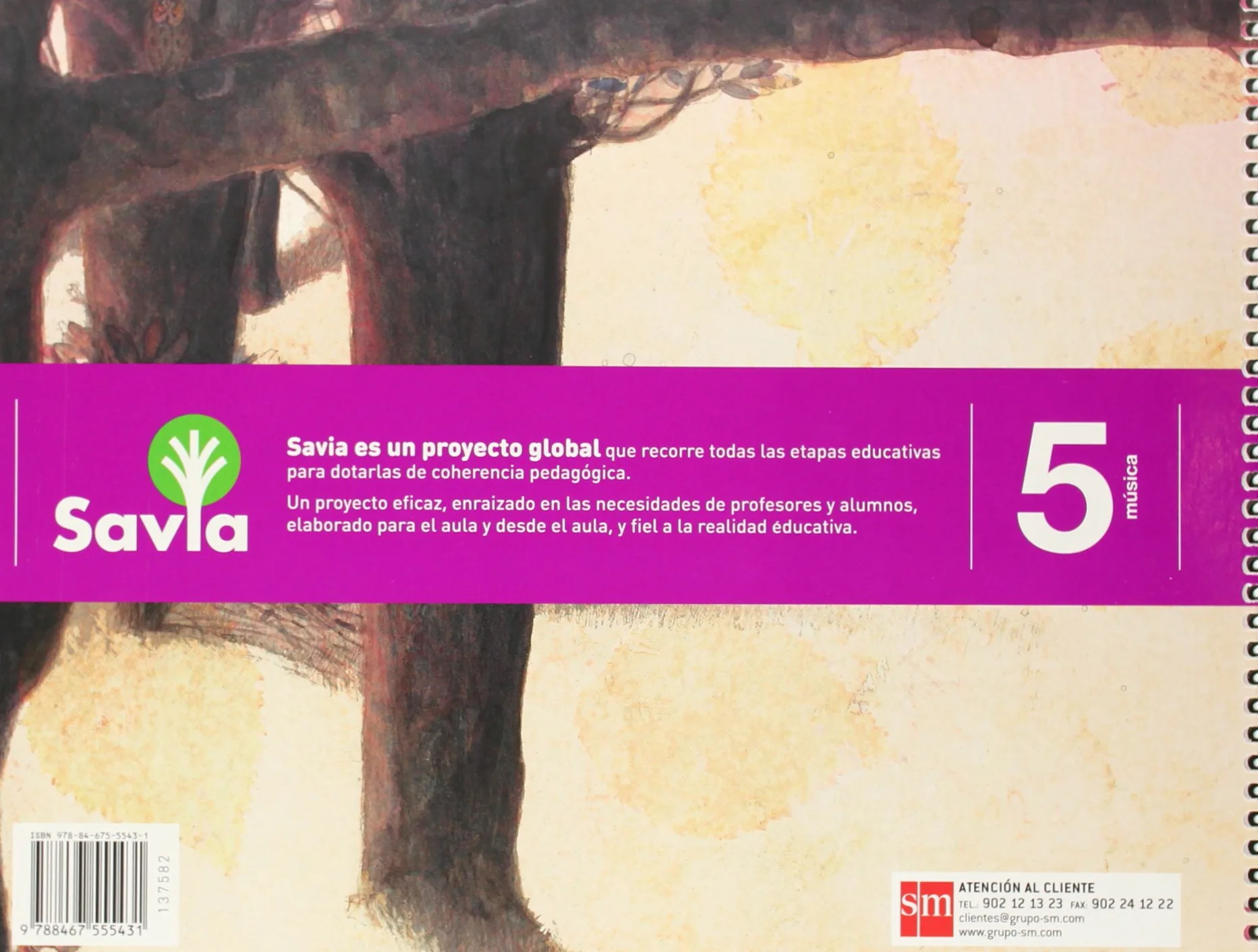 Savia, música, 5 Educación Primaria