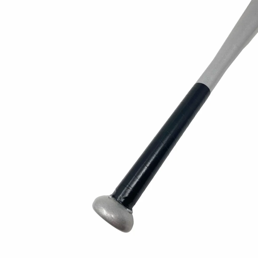 Mazza da Baseball in Metallo 71 cm 1Kg Impugnatura Antiscivolo Silver