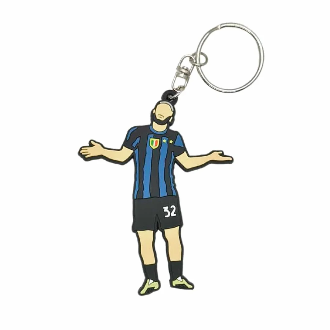 Portachiavi CELEBRATIVO con Scudetto e stelle 8cm maglia neroazzurra LIMITED EDITION idea regalo per tifosi