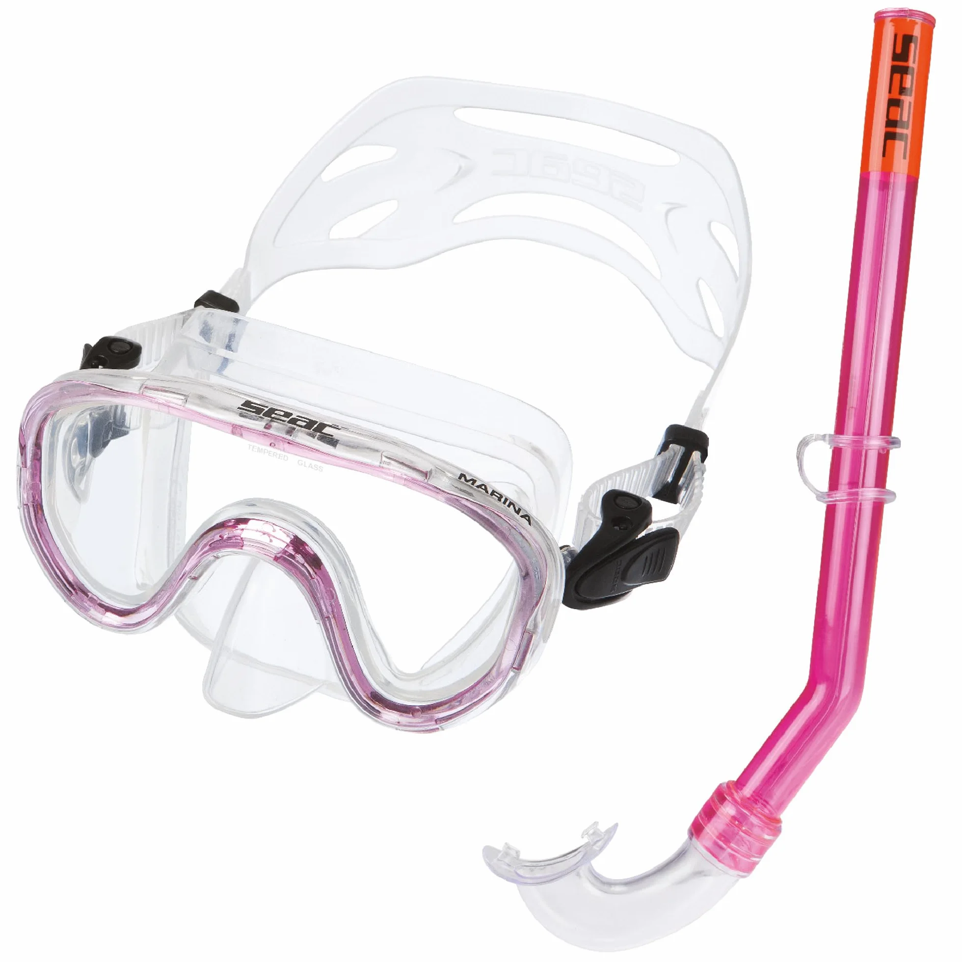 SEAC Marina Siltra Kit Maschera e Boccaglio Snorkeling Bambini