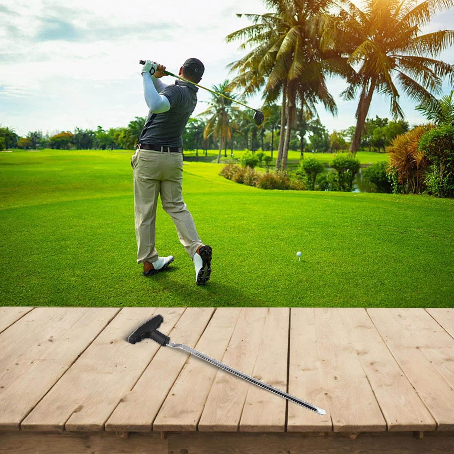 Golf Grip Removal Tool and Tape Set per Manutenzione del Club