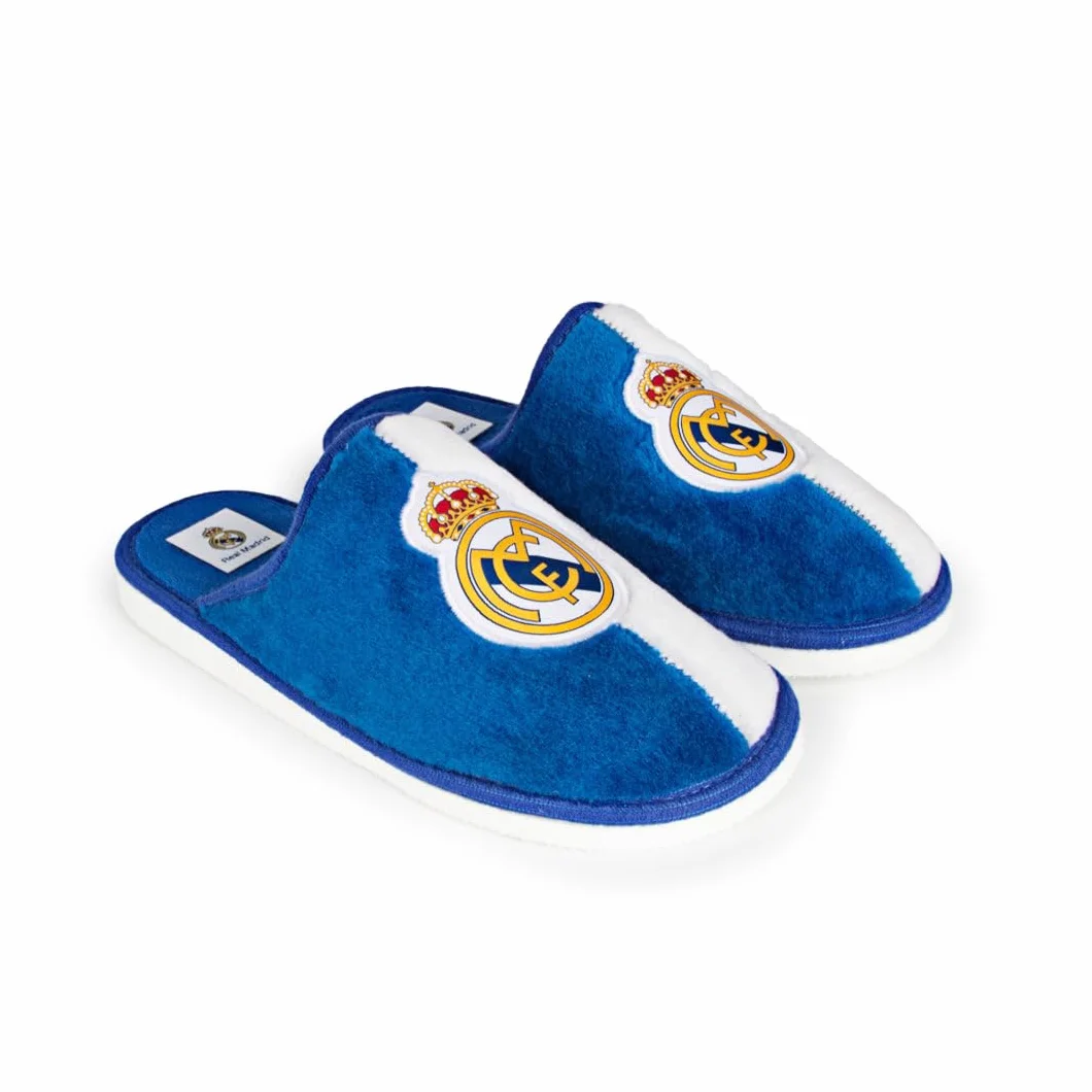 MARPEN SLIPPERS, Scarpe da casa Real Madrid CF ufficiali stagione 24/25 per uomo o donna, leggere invernali