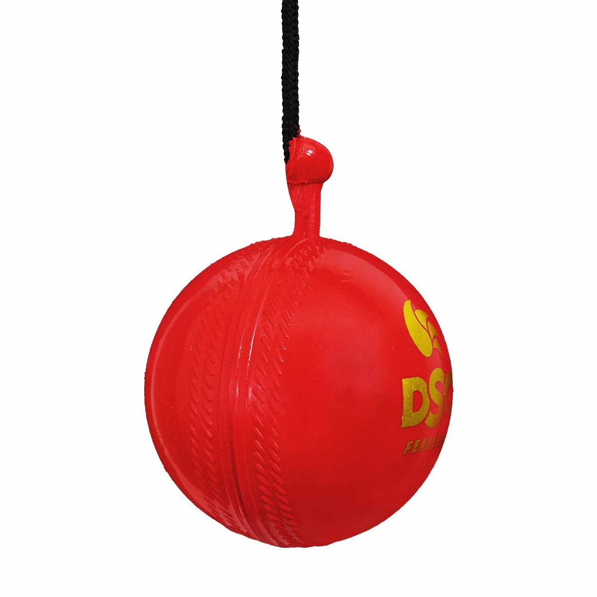 DSC Sfera da Cricket Sintetica da Appendere, Rossa
