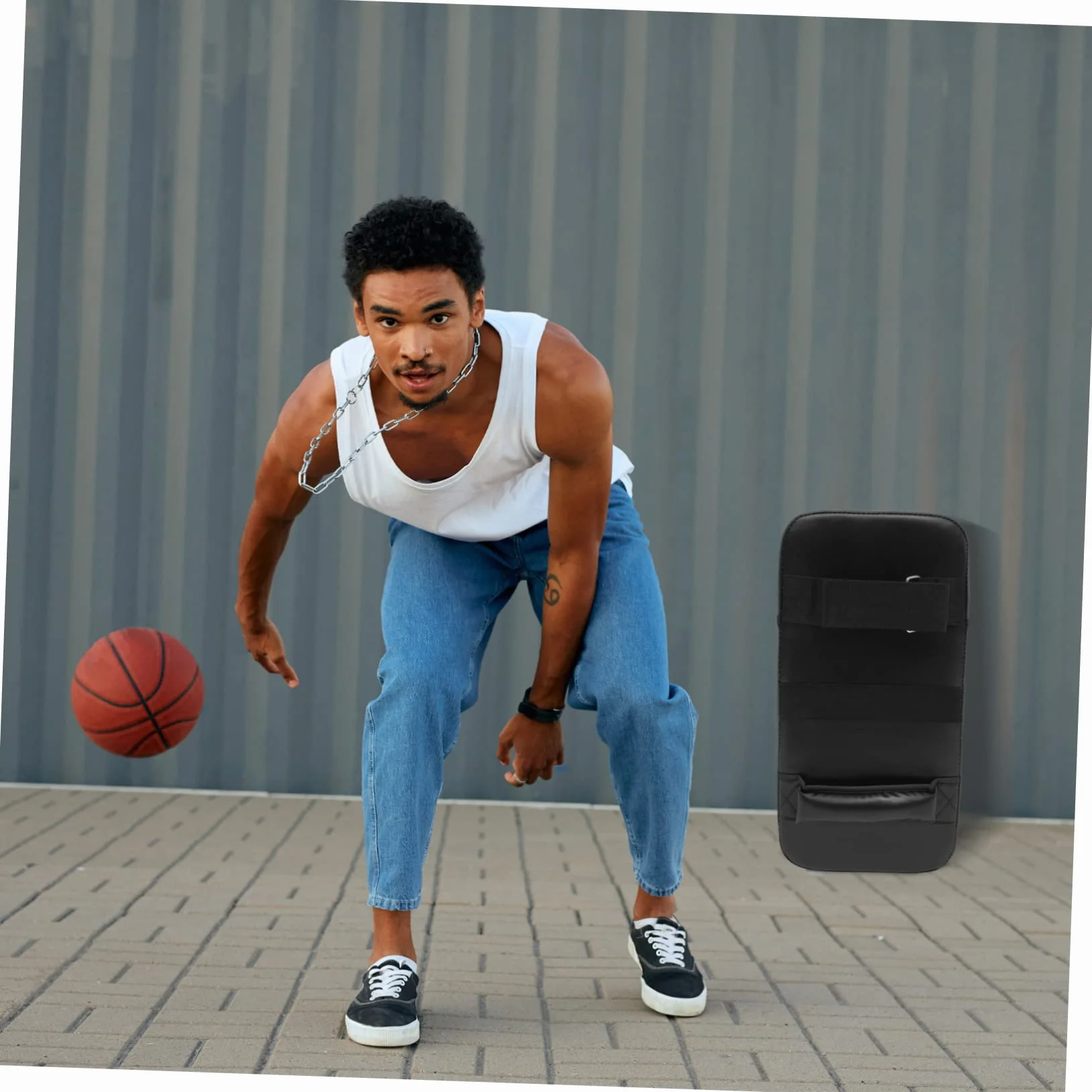 Blocking Pad Allenamento Basket Cuscino Bloccaggio Professionale per Migliorare Difesa Agilità Coordinazione