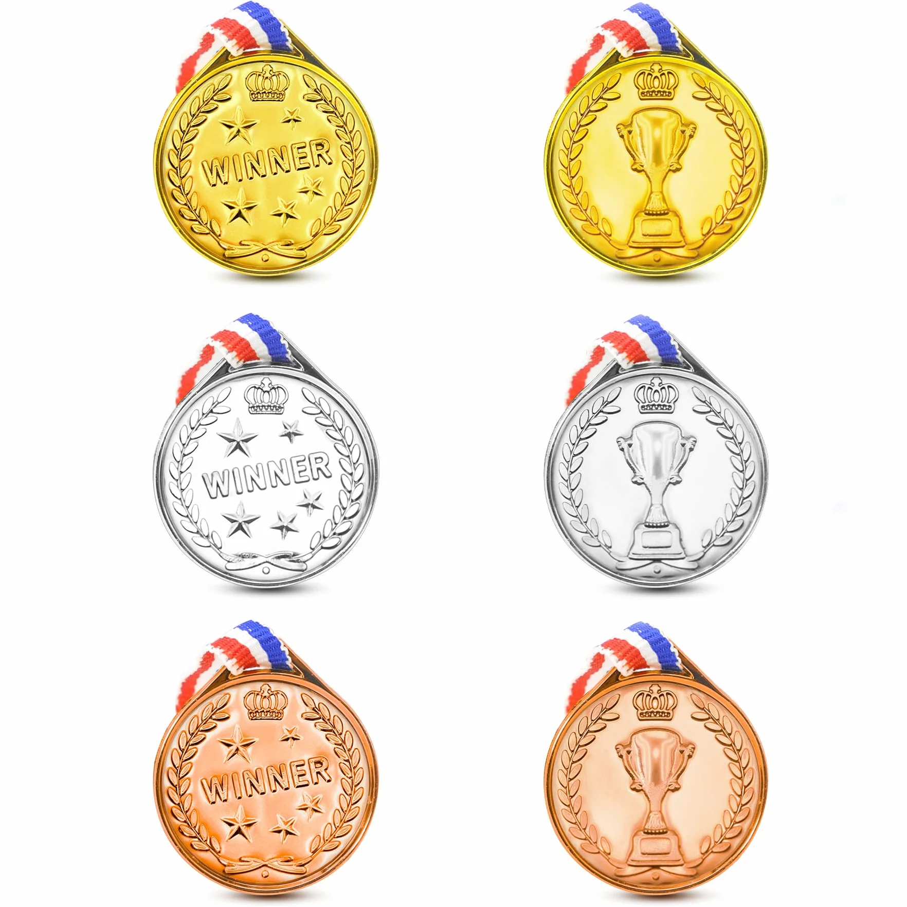 Medaglie Olimpiadi per Bambini 3,8 cm Brelet 30 sztuk