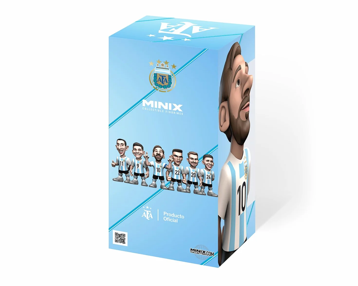 MINIX - Football Stars #173 - AFA Argentina - Messi 10 - Statuetta da collezione 12 cm
