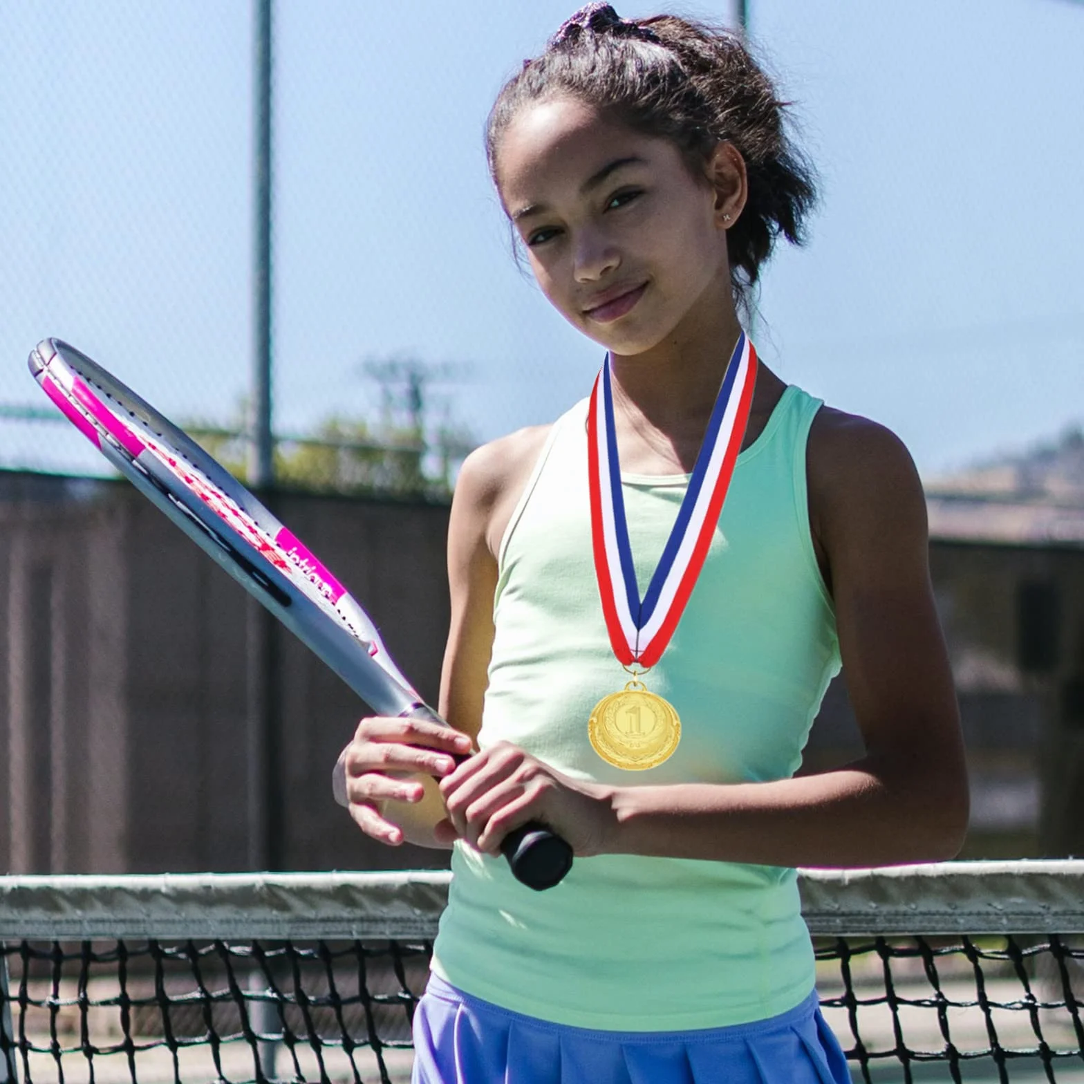 Medaglie Premiazioni Metallo 12 Pezzi per Bambini Adulti Trofeo Vittoria Sport Festa Compleanno