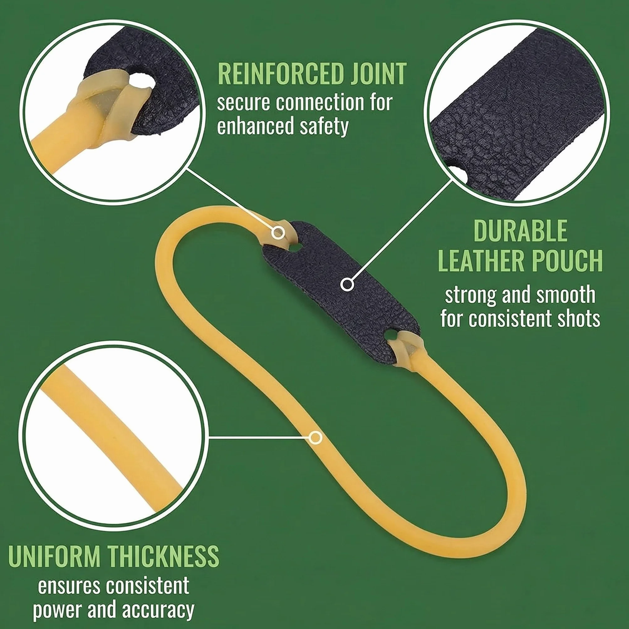 Elastico Tubo Spesso In Lattice Flat Elastic Band 6 Pezzi Professionale