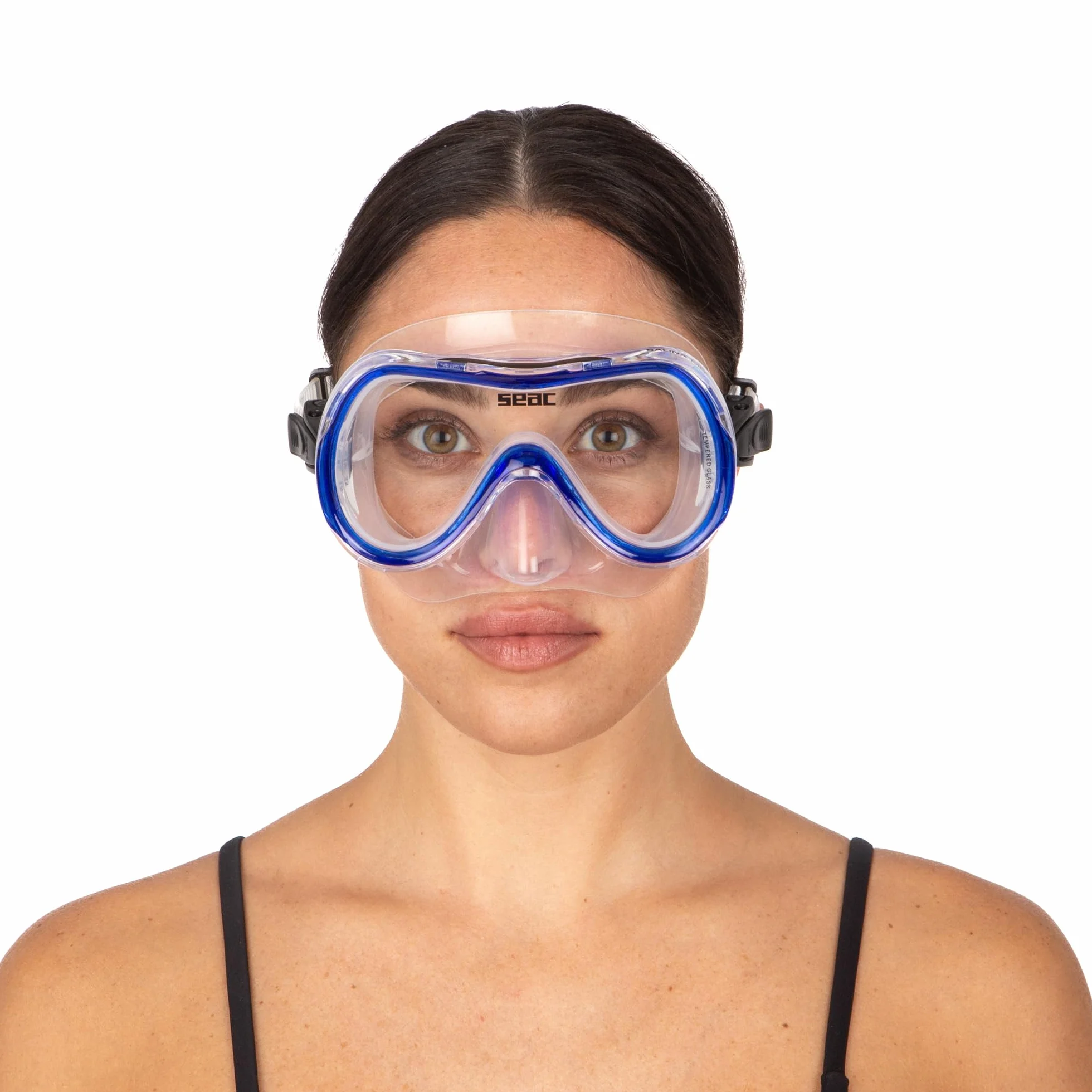 Seac Salina SLT, Maschera Subacquea per Uomo, Donna e Bambini in silicone, Ideale per Snorkeling
