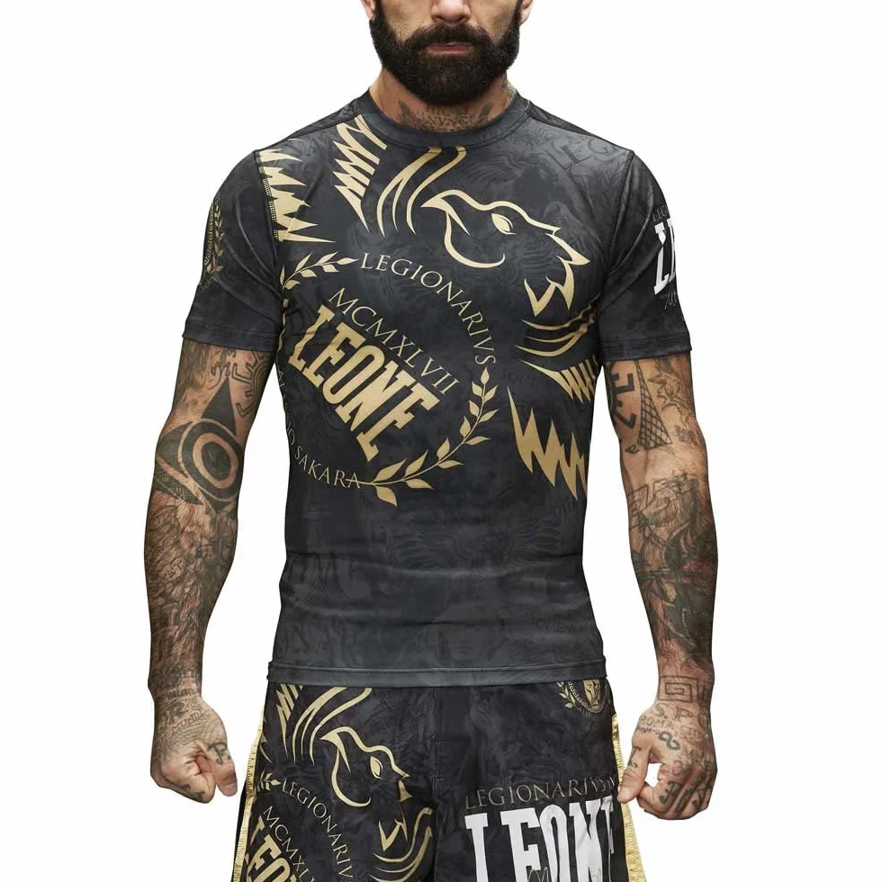 Leone 1947 Rashguard Legionarius Rashguard LEGIONARIVS - AB925 Unisex - Adulto (Pacco da 1)